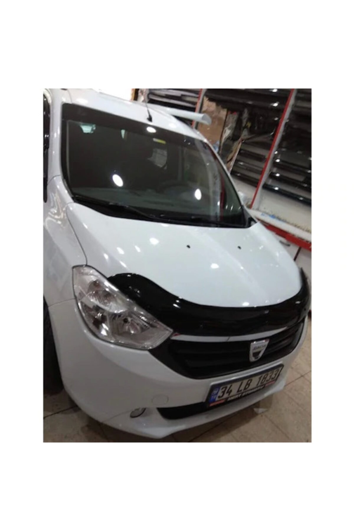 EFB Dacia Lodgy Kaput Koruyucu Rüzgarlığı Deflektör Kaput Koruma
