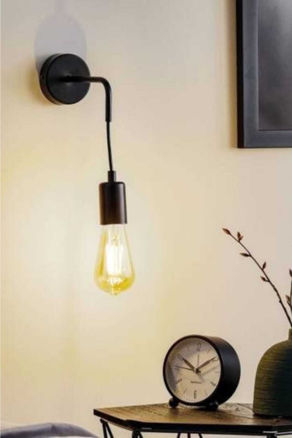 BSA LIGHTING Damla Tekli Siyah Aplik