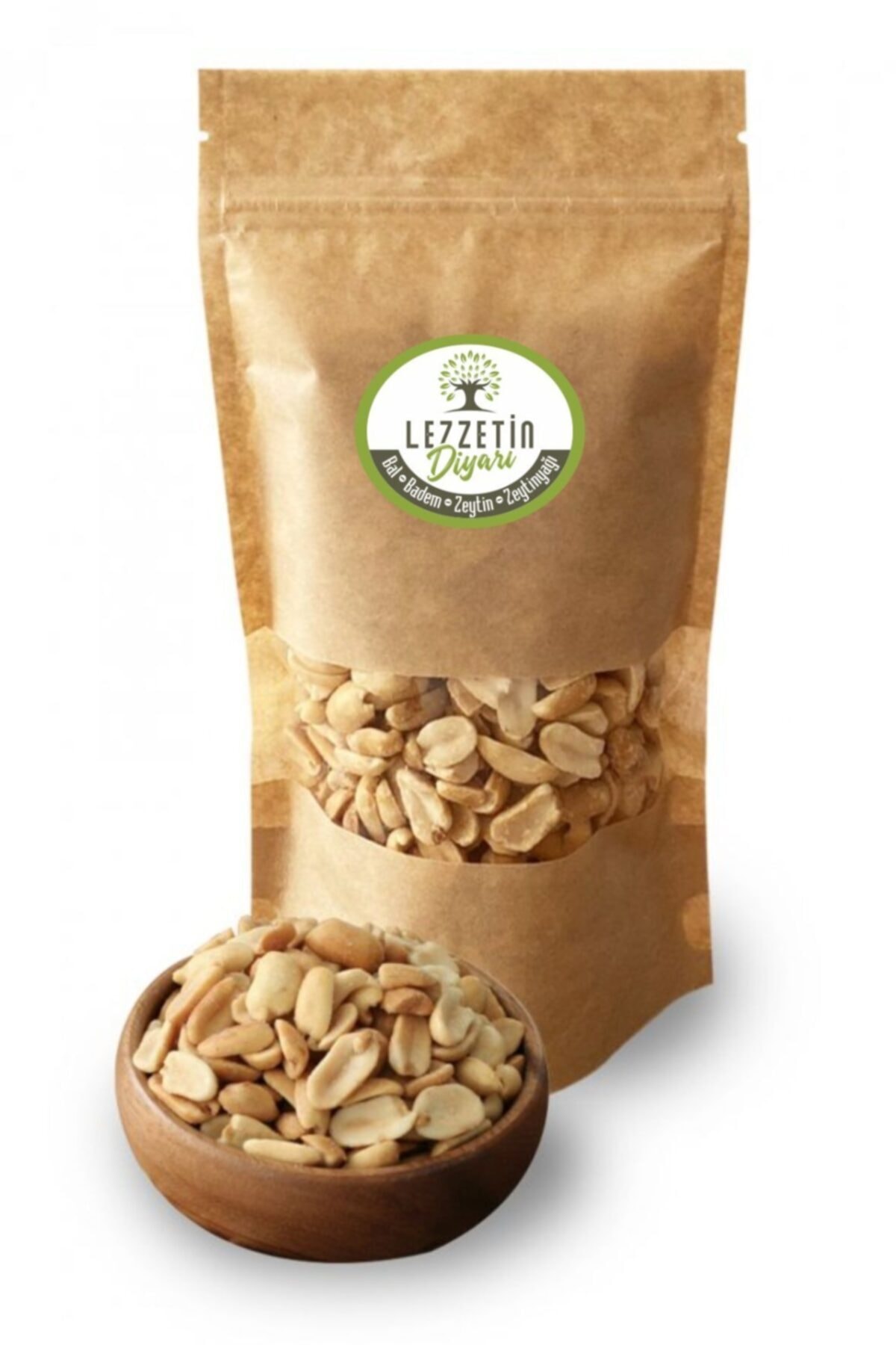 Lezzetin Diyarı Doğal Zarsız Çifte Kavrulmuş Yer Fıstığı 1 kg