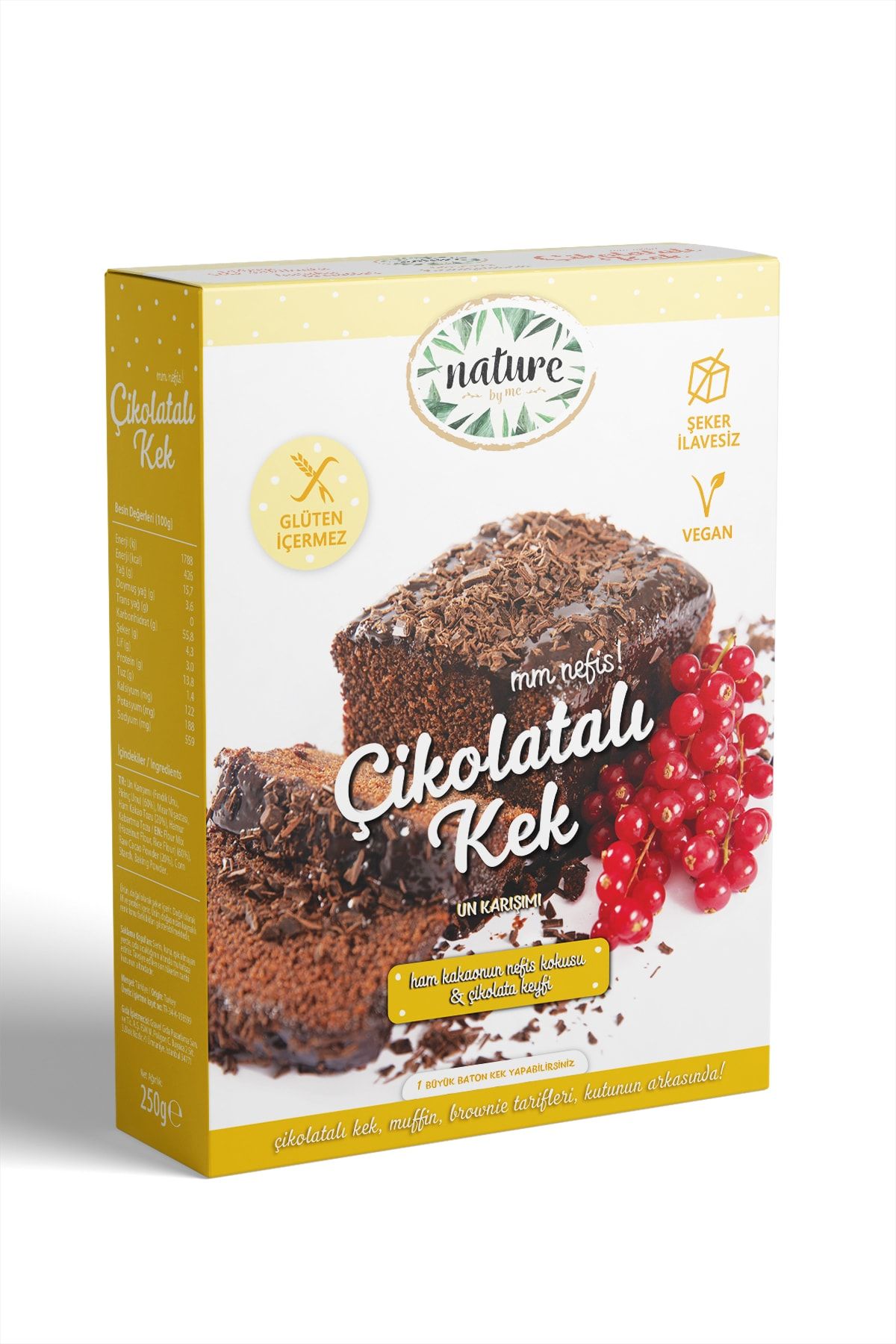 Nature by me Çikolatalı Kek Karışımı 250gr