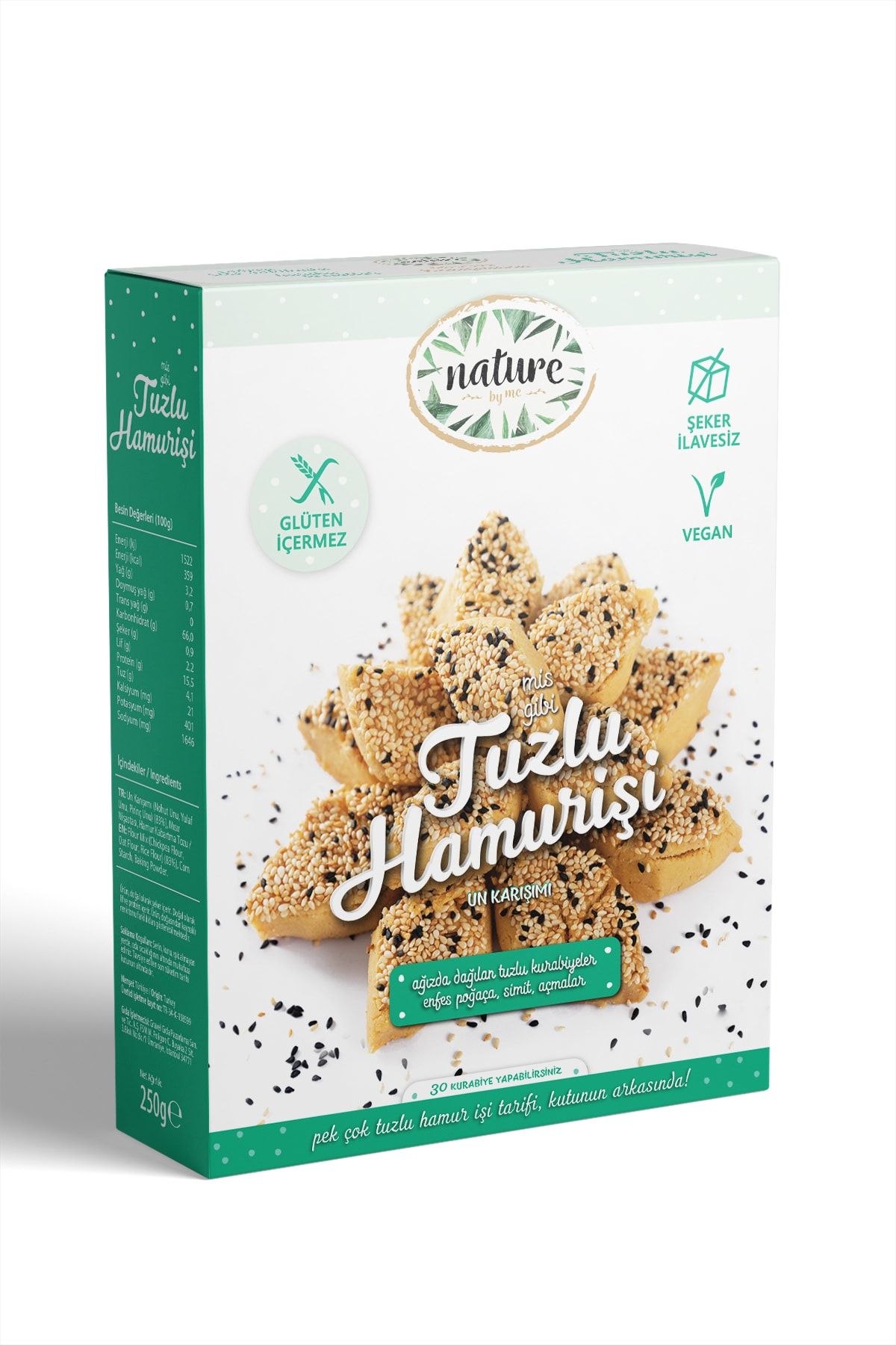 Nature by me Tuzlu Hamurişi Karışımı 250gr