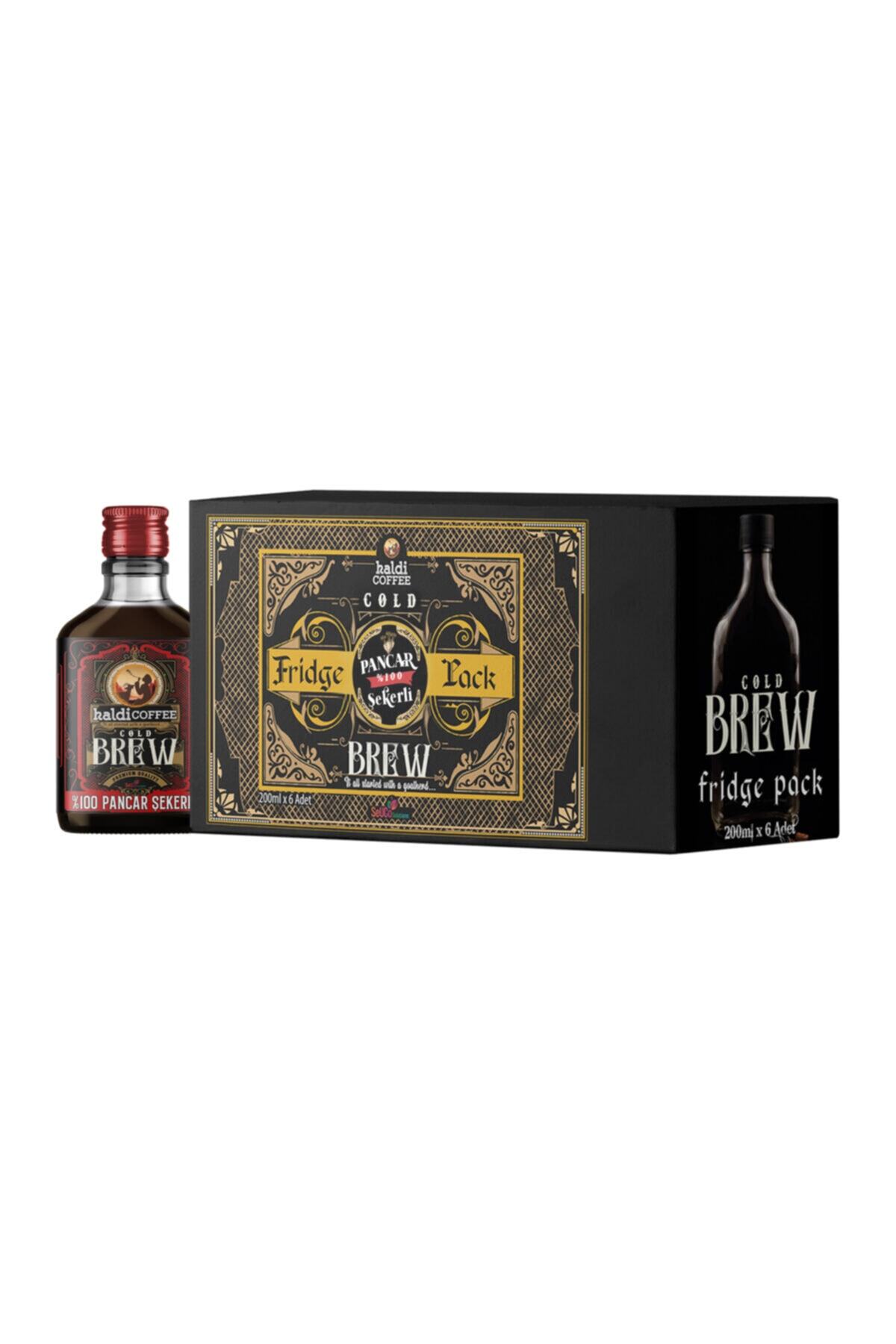 Kaldi Coffee Cold Brew Fridge Pack 200 Ml*6 Lı Kutu 100% Pancar Şekerli