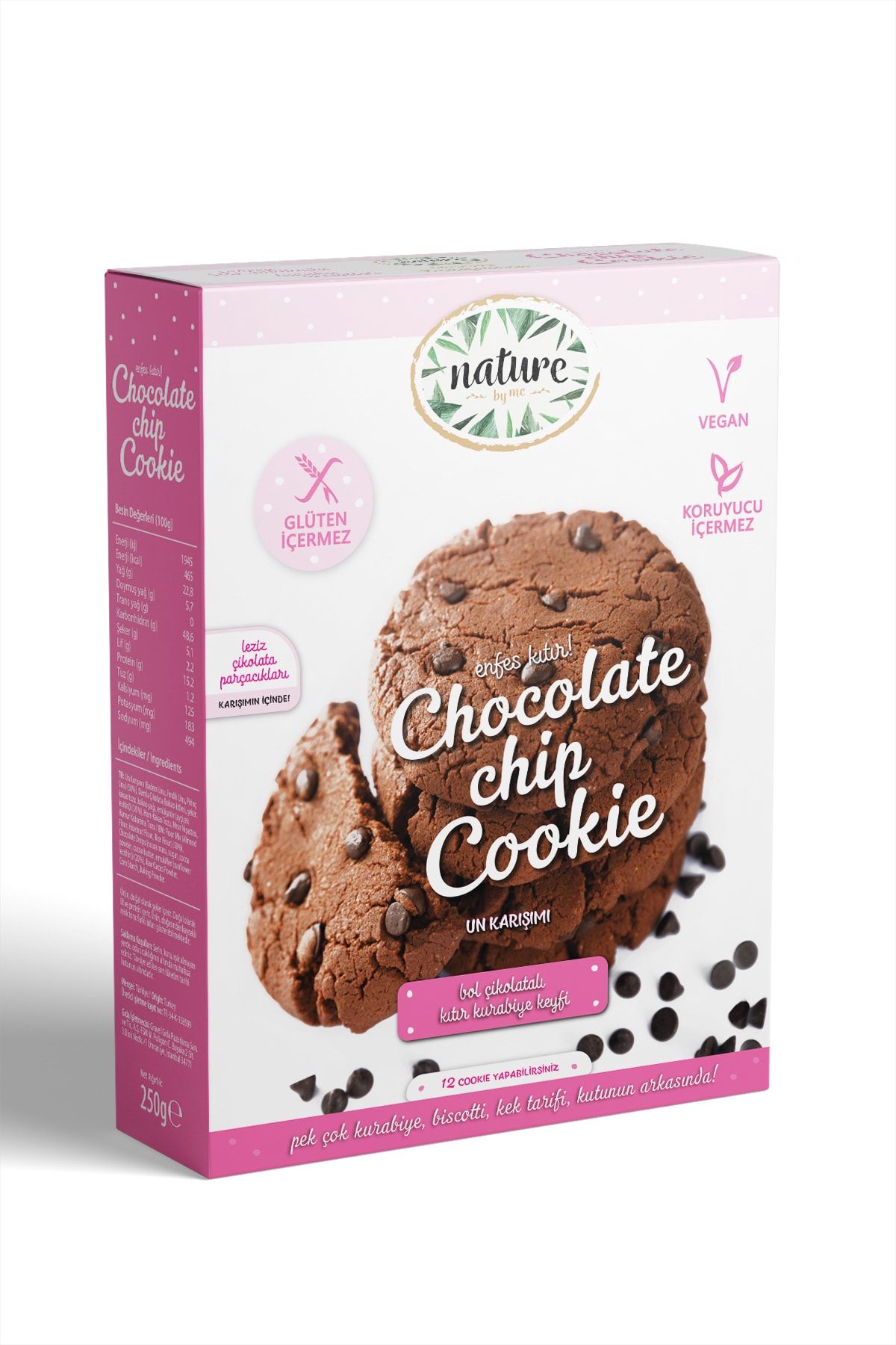 Nature by me Chocolate Cookie Karışımı 250gr