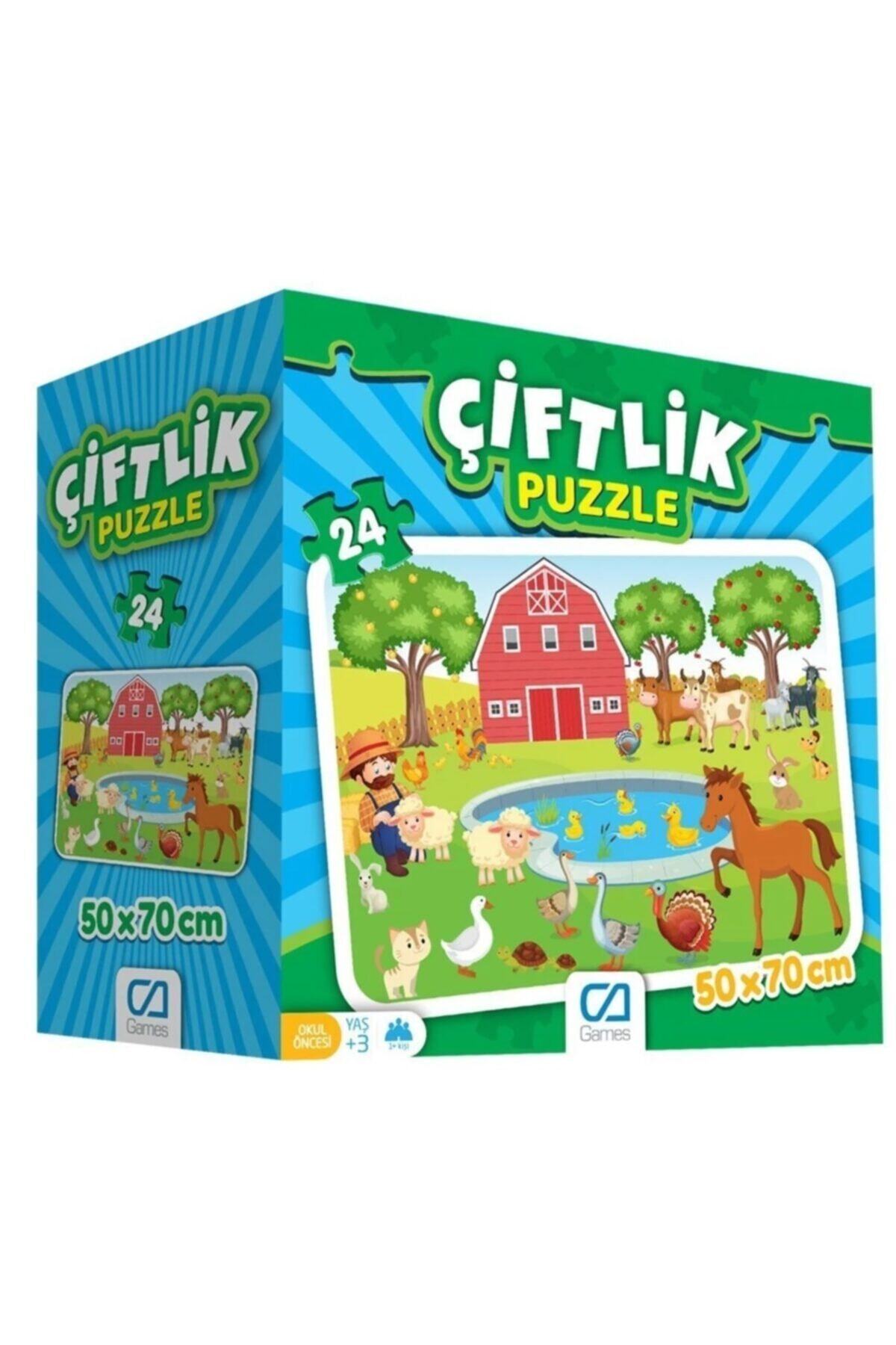 CA Games Çiftlik Yer Puzzle (50x70 Cm)