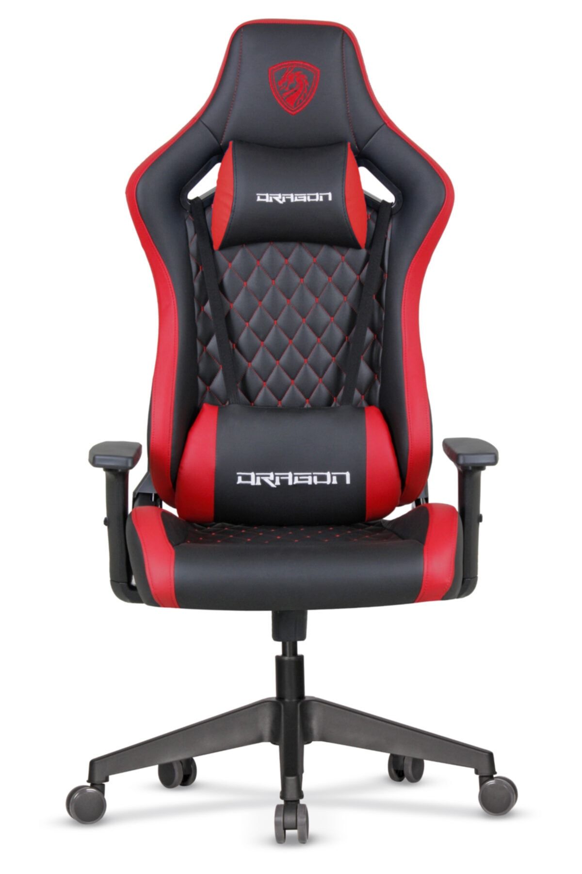 Dragon Gamer Pro Kırmızı Dikişli Kapitone Oyuncu Koltuğu