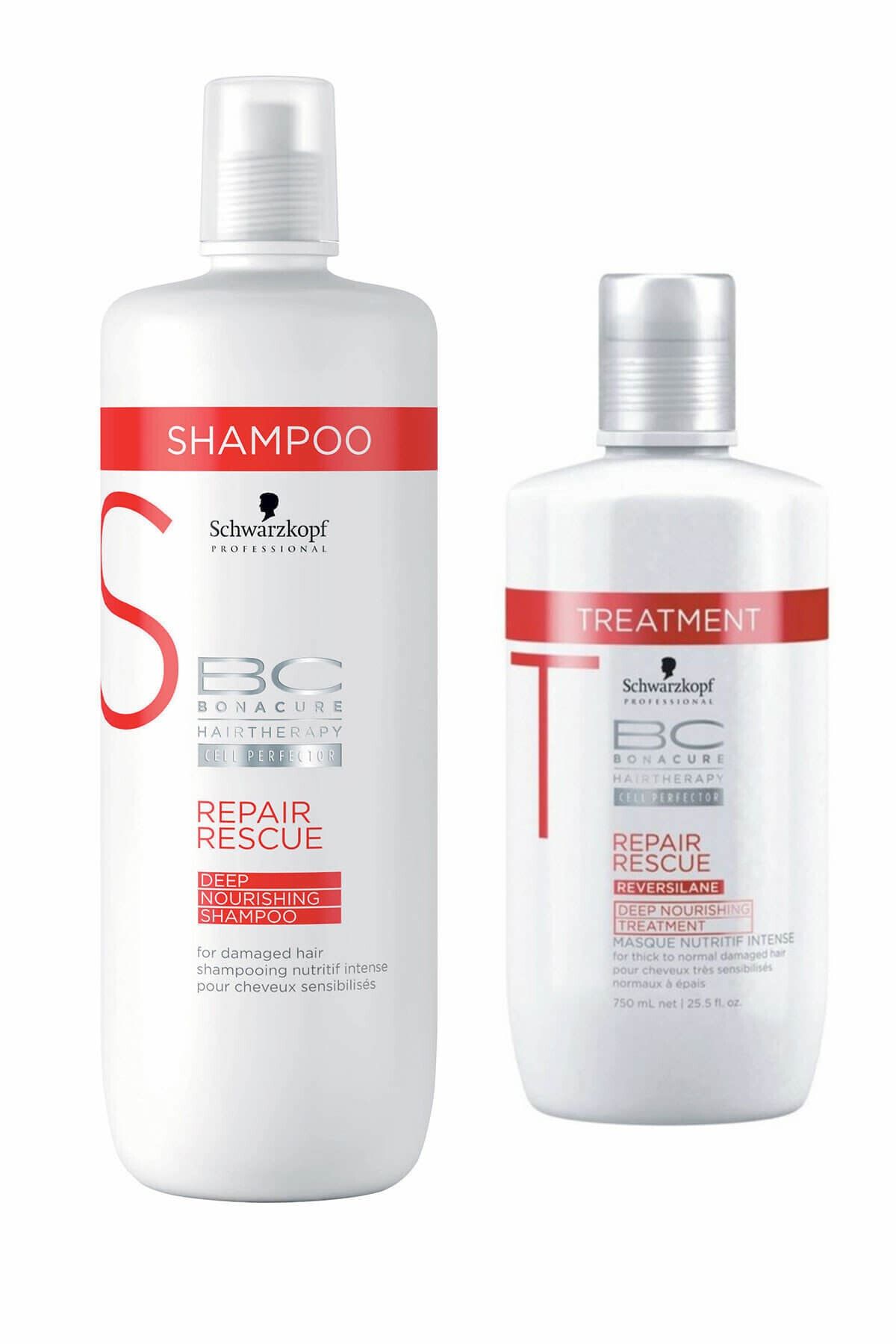 Bonacure Acil Kurtarma Şampuanı 1000 Ml + Acil Kurtarma Maske 750 Ml 2840095022255