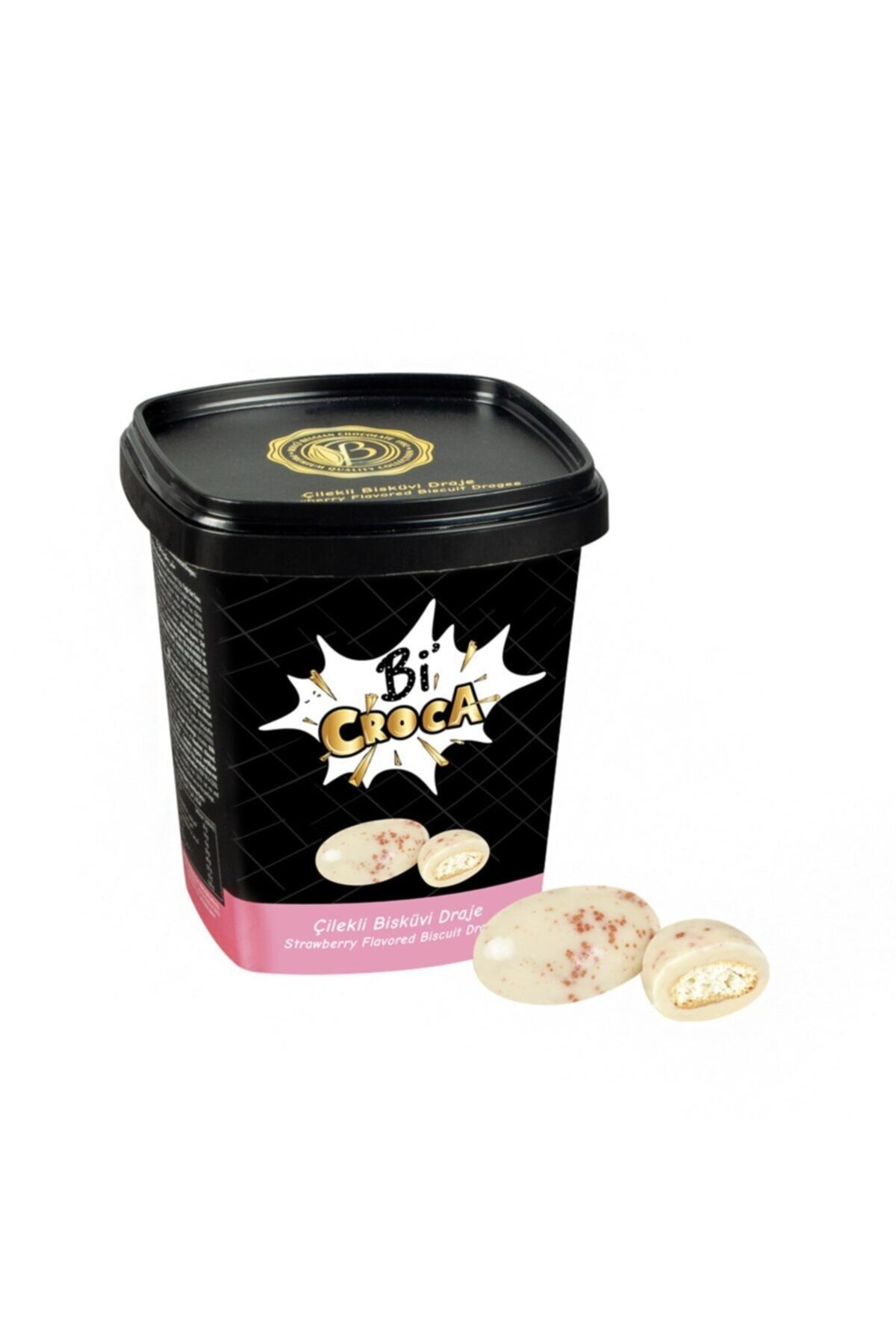 Bolçi BiCroca Çilekli Bisküvi Draje 180gr