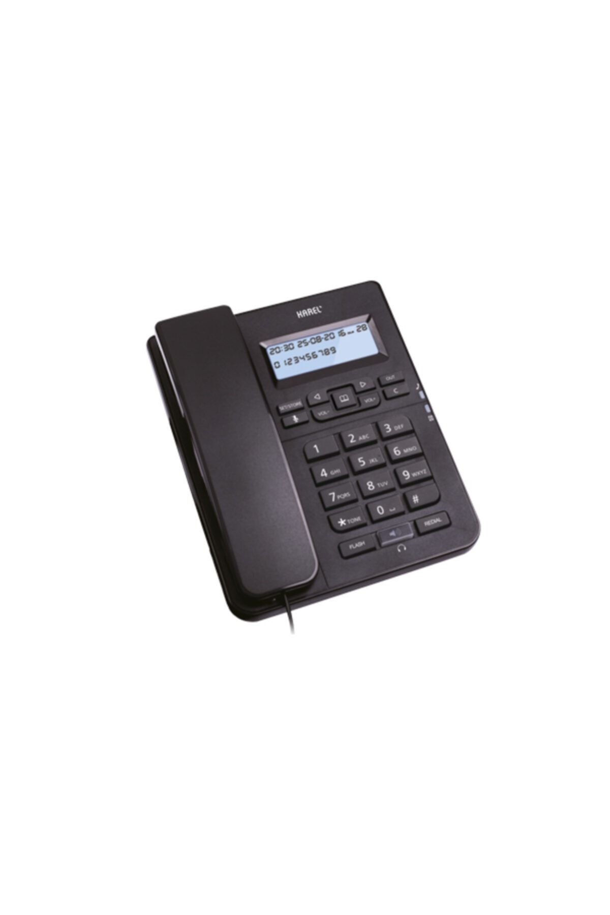 KAREL Tm-145 Masaüstü Telefon Siyah