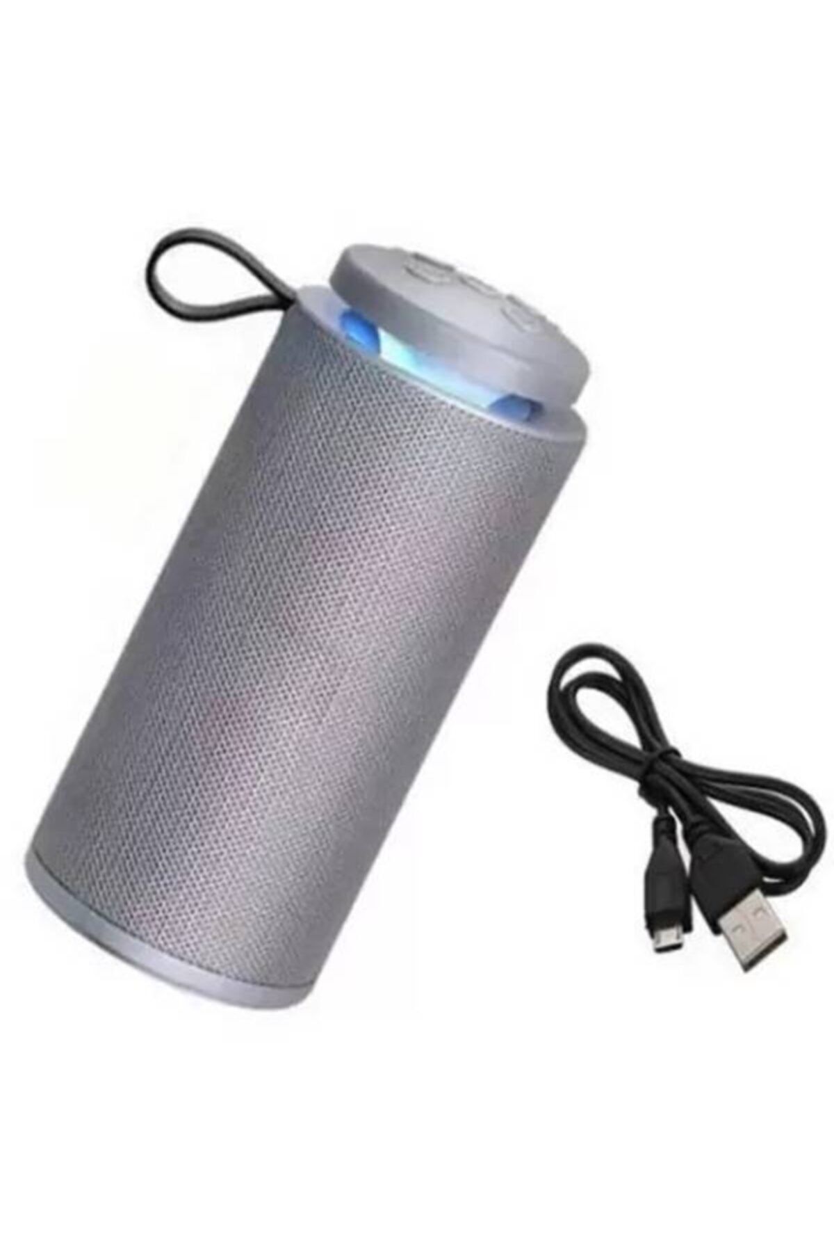 Sarftech Livon Lv-112 Gri Kablosuz Taşınabilir Extra Bass Bluetooth Hoparlör Ses Bombası