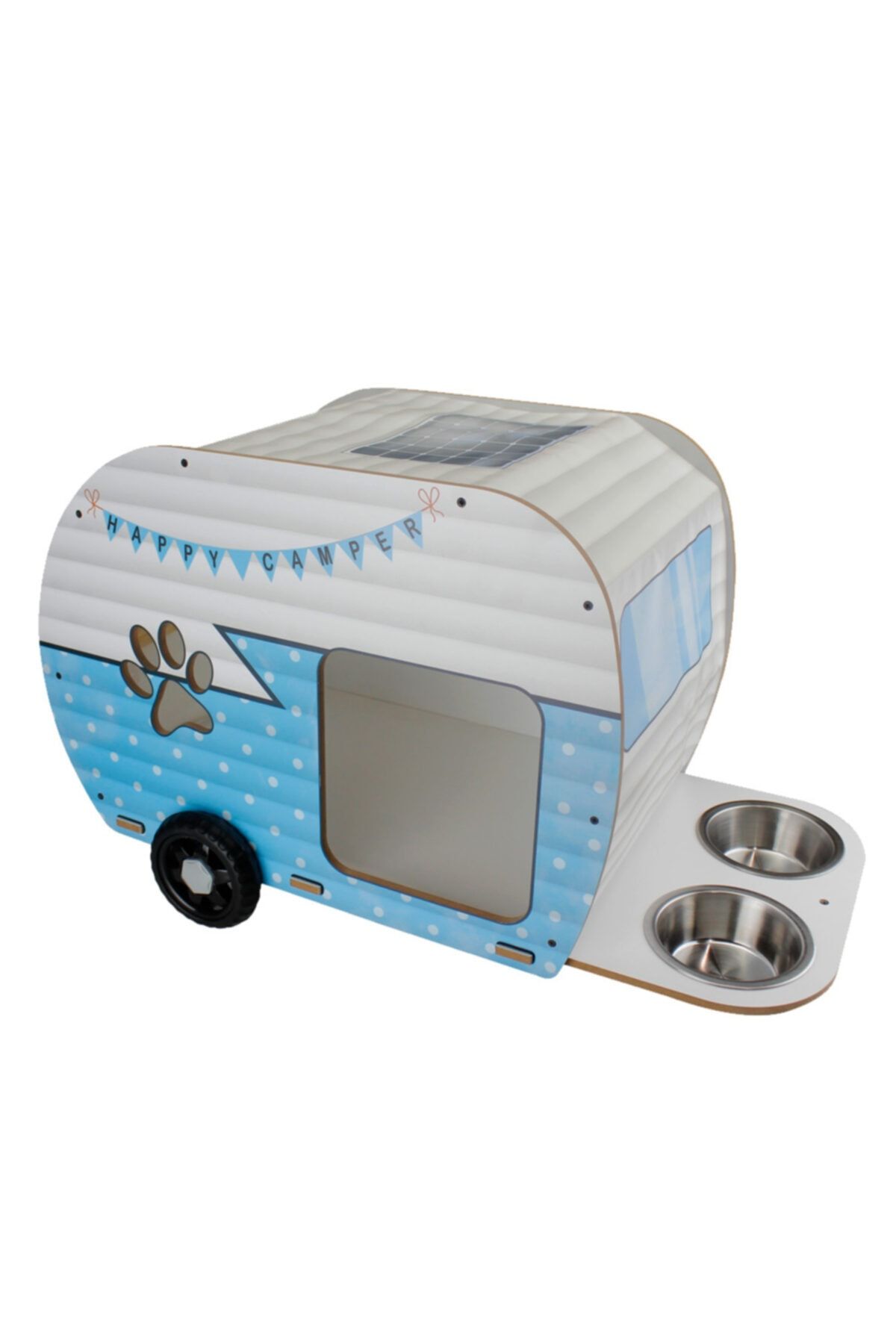 Okutan Hobi Karavan Kedi Evi - Mavi
