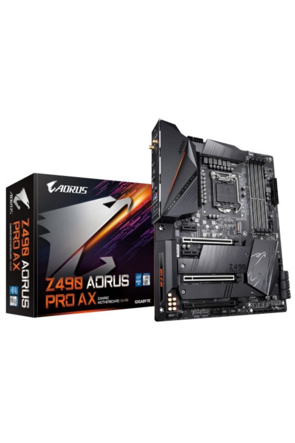 Gigabyte Z490 Aorus Pro Ax Ddr4 Sata3 M2 Pcıe Nvme Hdmı Pcıe 16x V3.0 1200p Atx