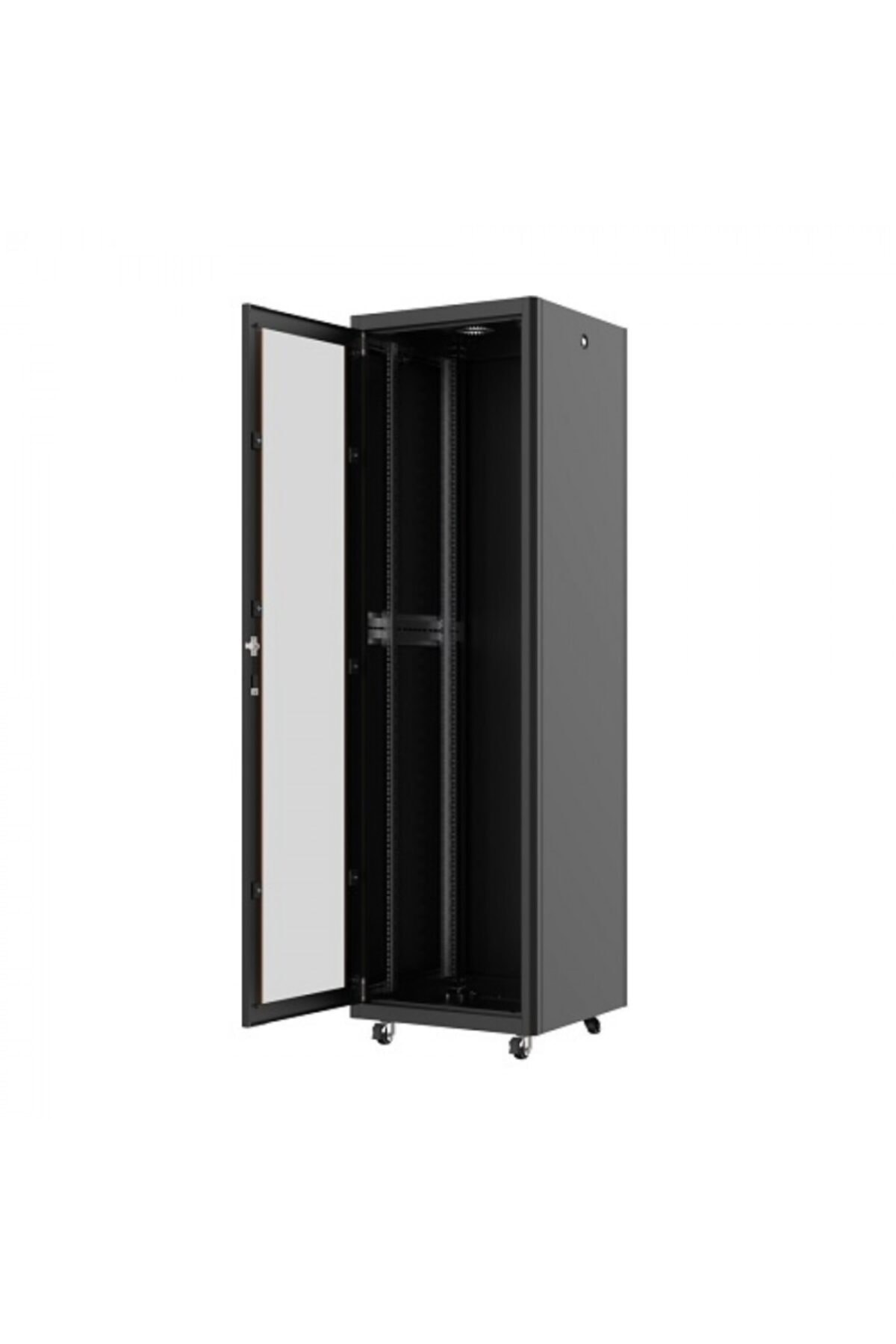 AGER 32u 600x600mm Dikili Tip Siyah Kabinet Vega Ag-vb32u6060s1 Cam Kapak