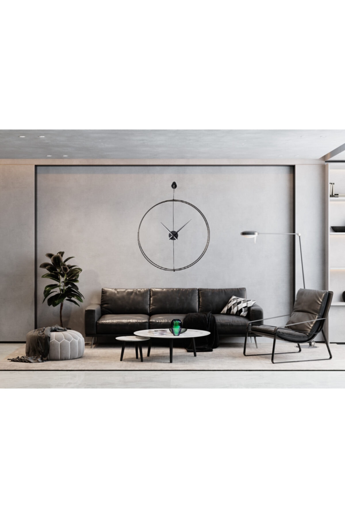 teknohome Duvar Saati Dekoratif
