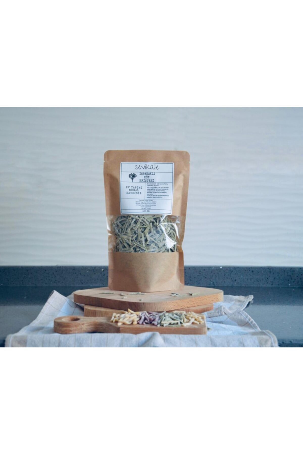 Sevikale Ispanaklı Köy Eriştesi 1 Kg