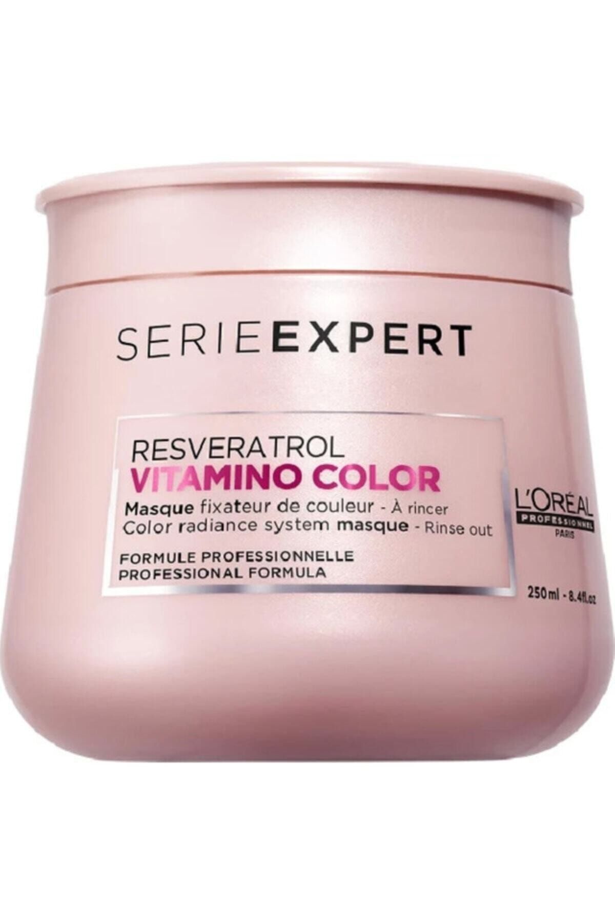 Loreal expert Loreal Serie Expert Vitamino Color Boyalı Saçlar Için Maske 250 Ml