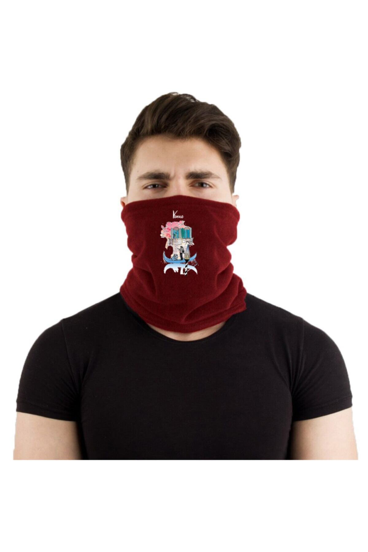 Rowalsi Venice Baskılı Polar Boyunluk/bere Ytktrd347