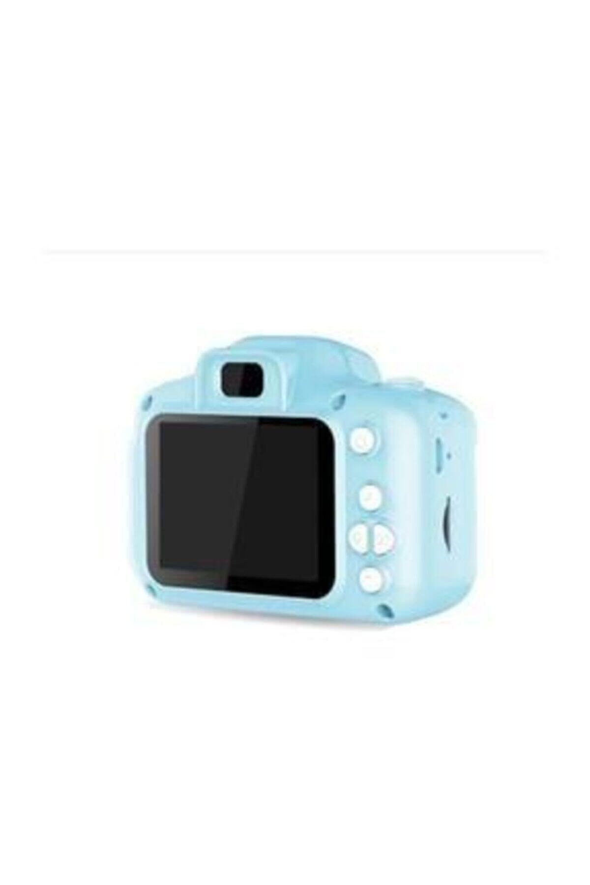 hesaplısıburda Unisex Çocuk Mavi Mini 1080p Hd Kamera Çocuklar Için Dijital Fotoğraf Makinesi