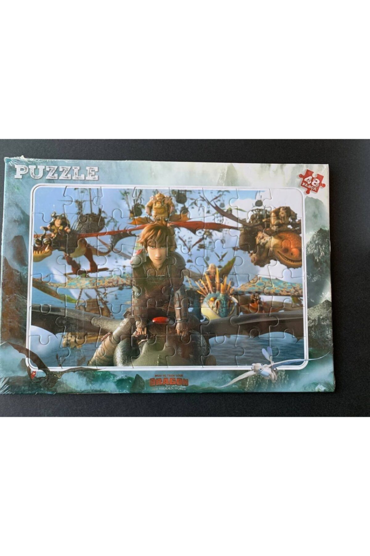 LAÇO KİDS Ejderhanı Nasıl Eğitirsin 48 Parça Puzzle