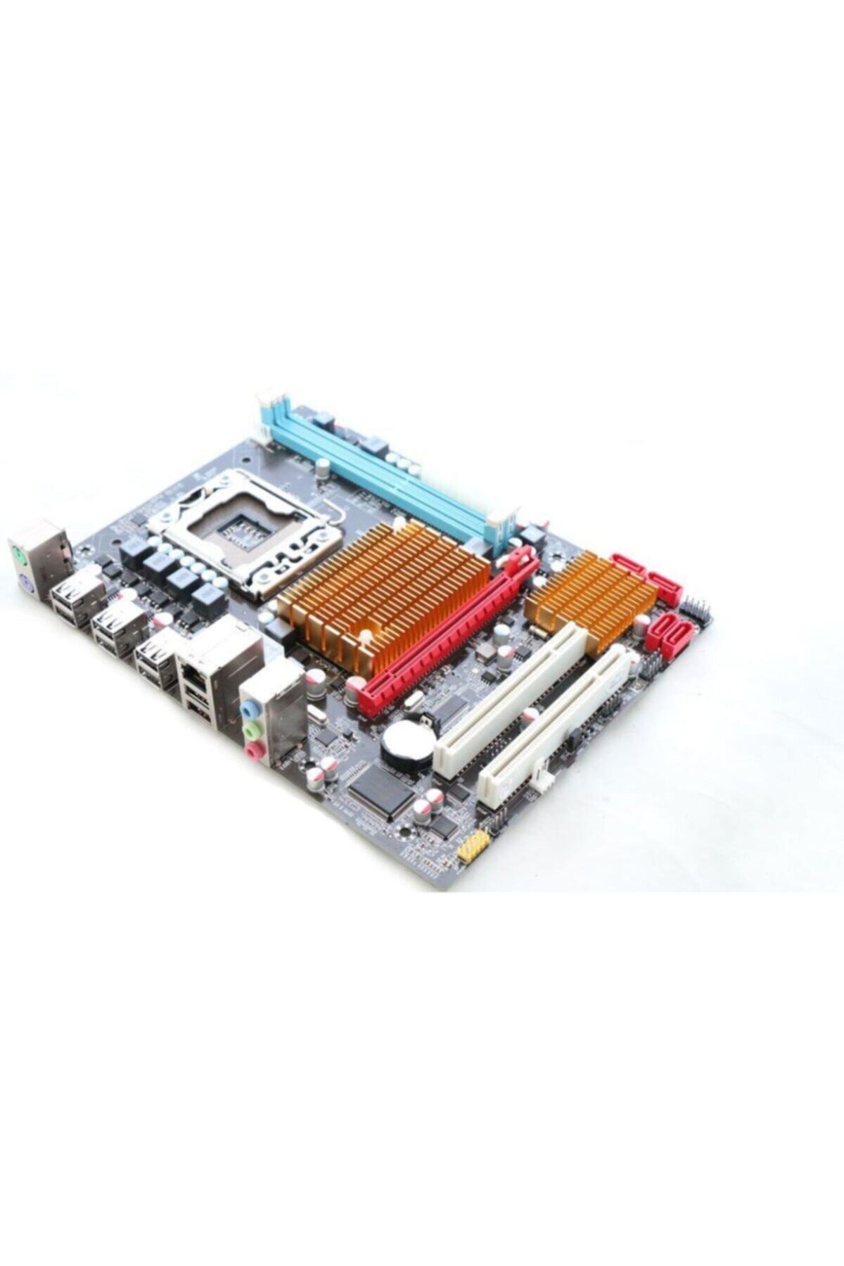 TURBOX Anakart Tzx-x58 Ddr3 Sata Ses Glan Matx 1366p
