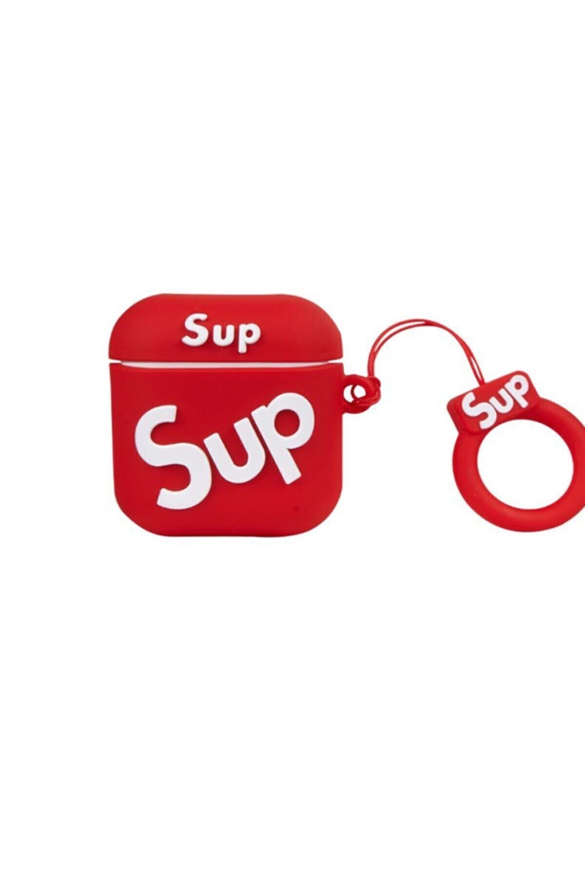 OkkoRed Apple Airpods 1. Ve 2.nesil Uyumlu Supreme Figürlü Airpods Silikon Kılıf Ap2002