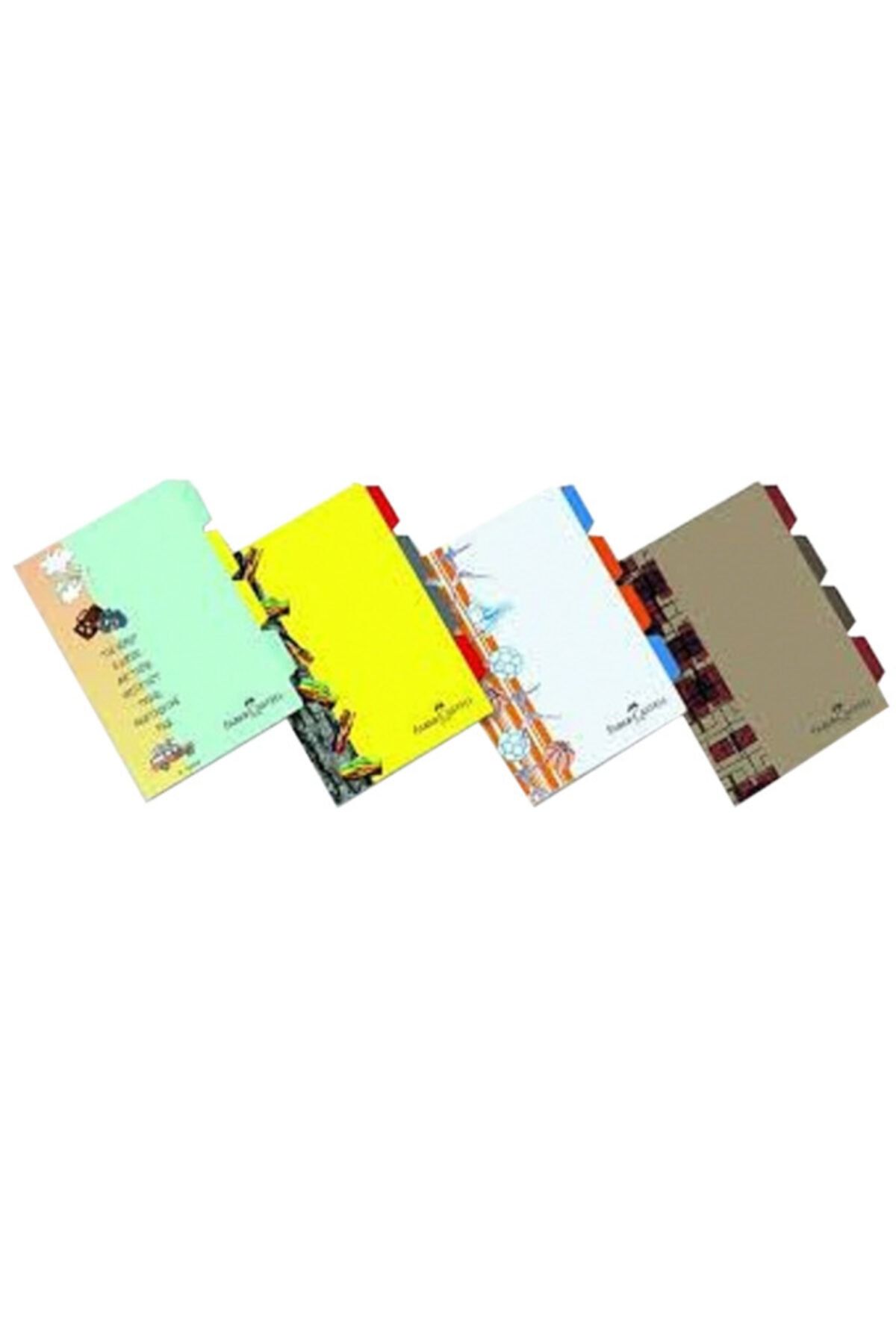 Faber Castell A4 Ayraçlı Dosya Paket