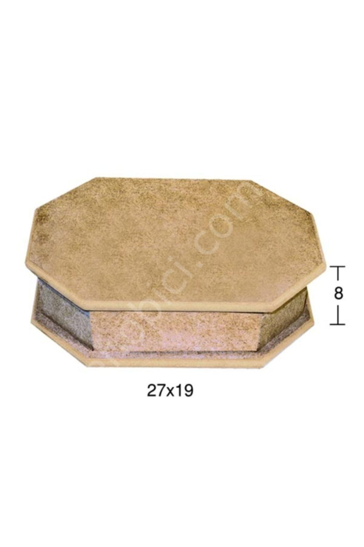 İstanbul Hobi Sekizgen Kutu Ahşap (mdf) Obje Ku256