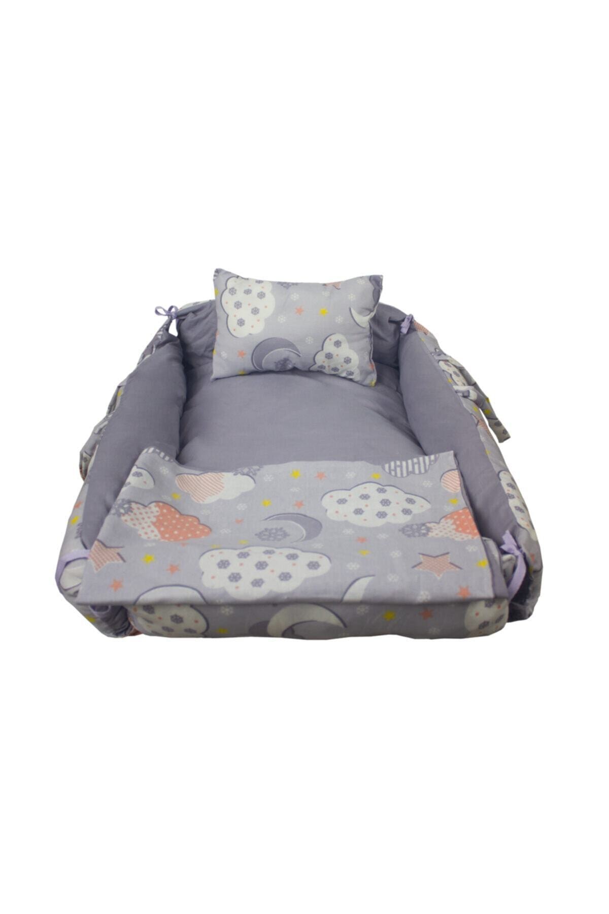 Viselia Babynest Ve Örtü Takımı Bebek Yuvası Ana Kucağı Yenidoğan Yatak Seti