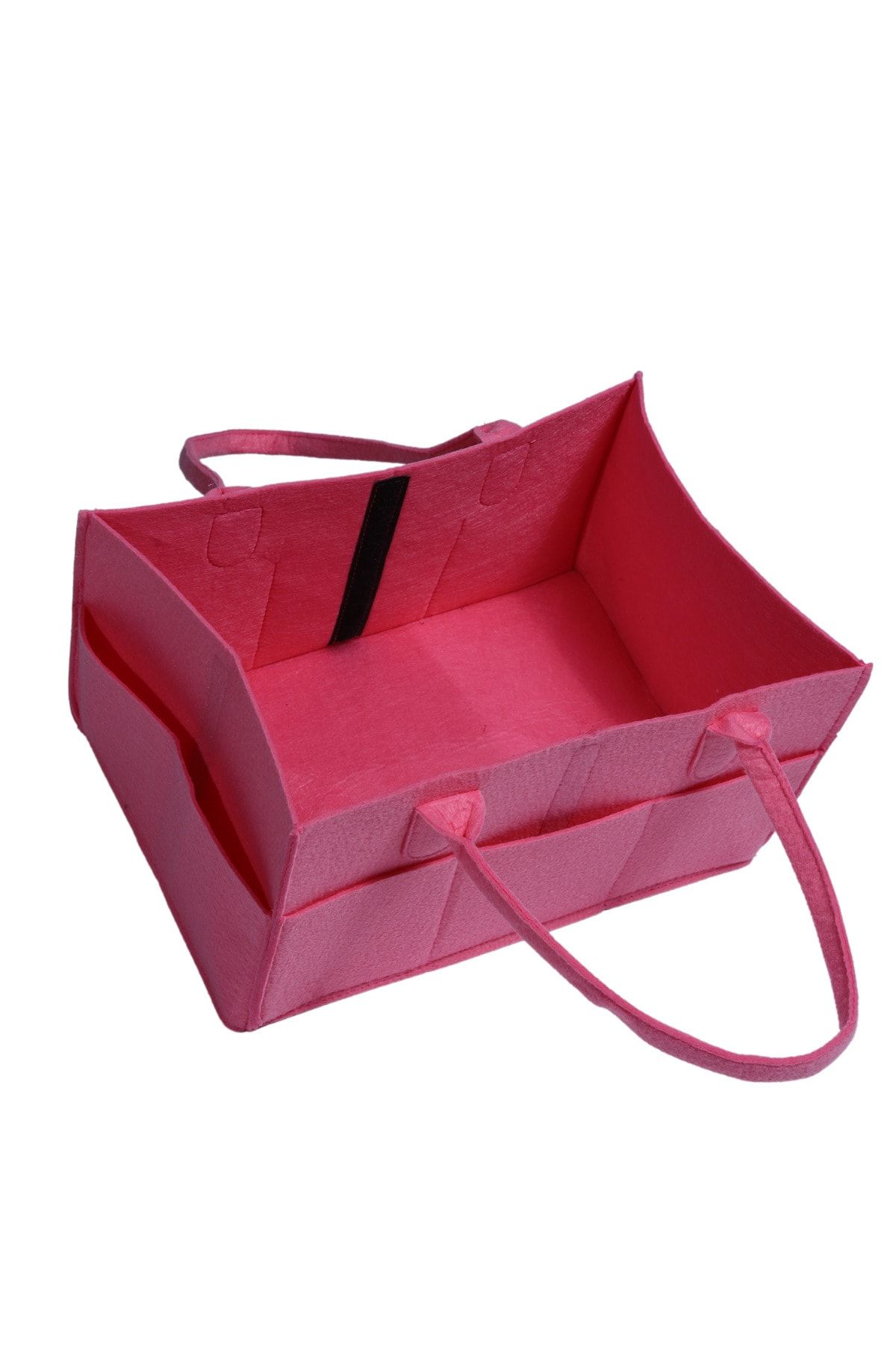 Brand Guard Keçe Anne Bebek Bakım Çantası Organizer Pembe, Keçeden Bebek Çantası Kalın Keçe Large