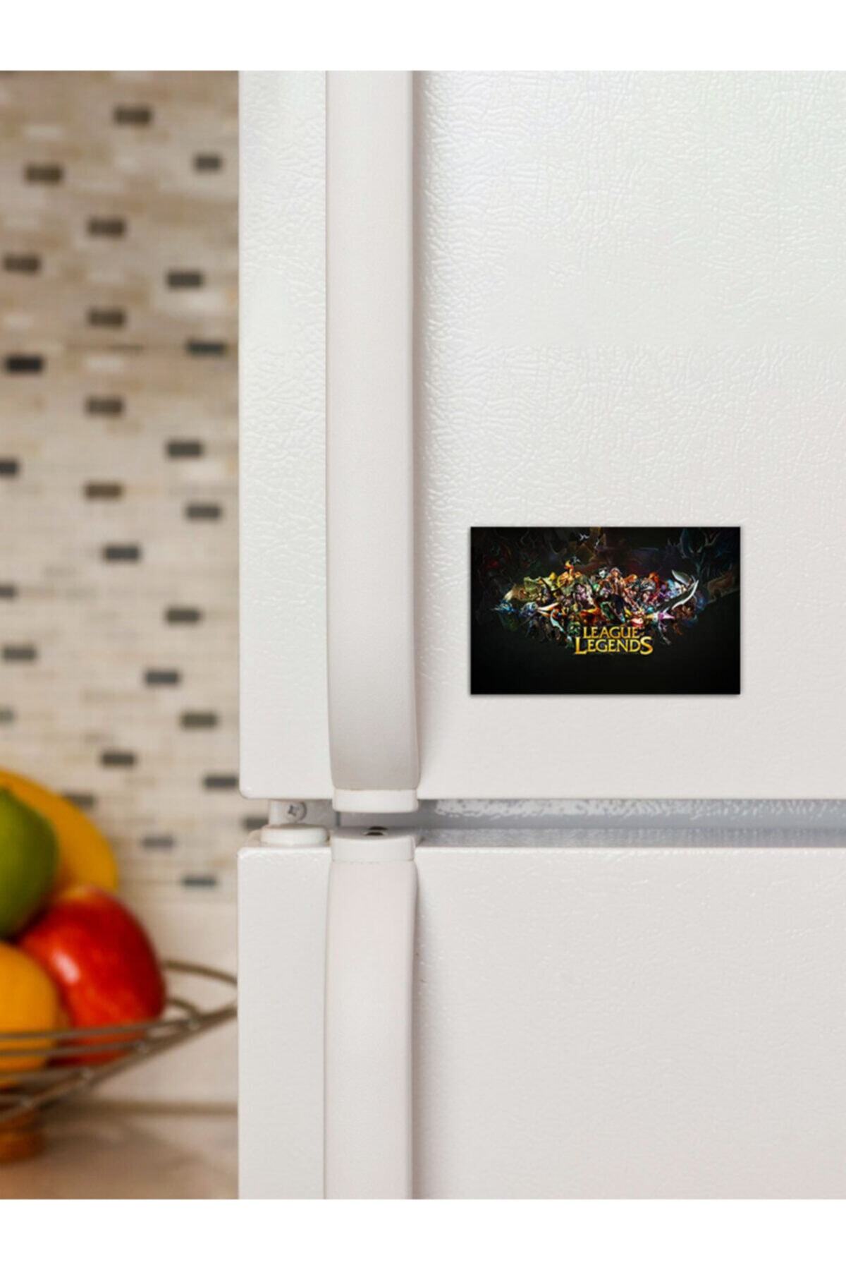 Panorama Ajans League Legends Karakterleri Süs Dekor 6x9cm Magnet