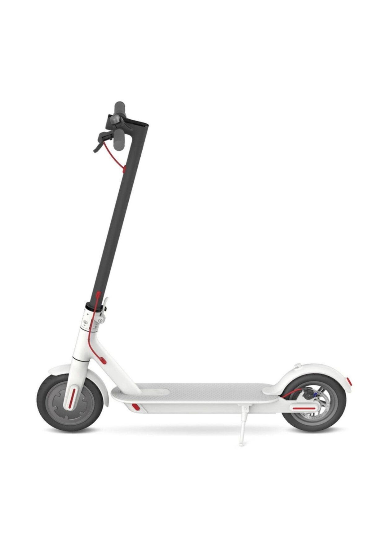 MJ TECH Mj 350watt Elektrikli Scooter 8.5 Inch Şişme Teker Bluetooth Beyaz Katlanır Scooter