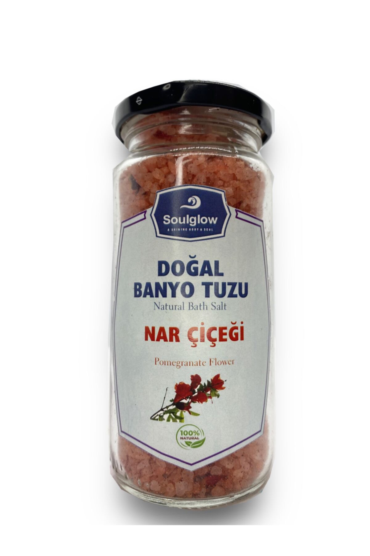 SOULGLOW Nar Çiçeği Aromalı Doğal Banyo Tuzu