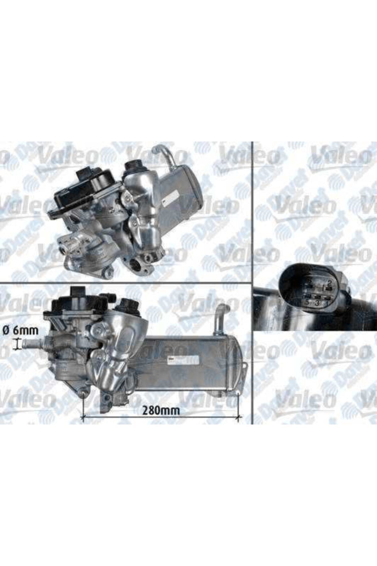 VALEO Egr Valfı Audı A4 Q5 2.0tdı 2010