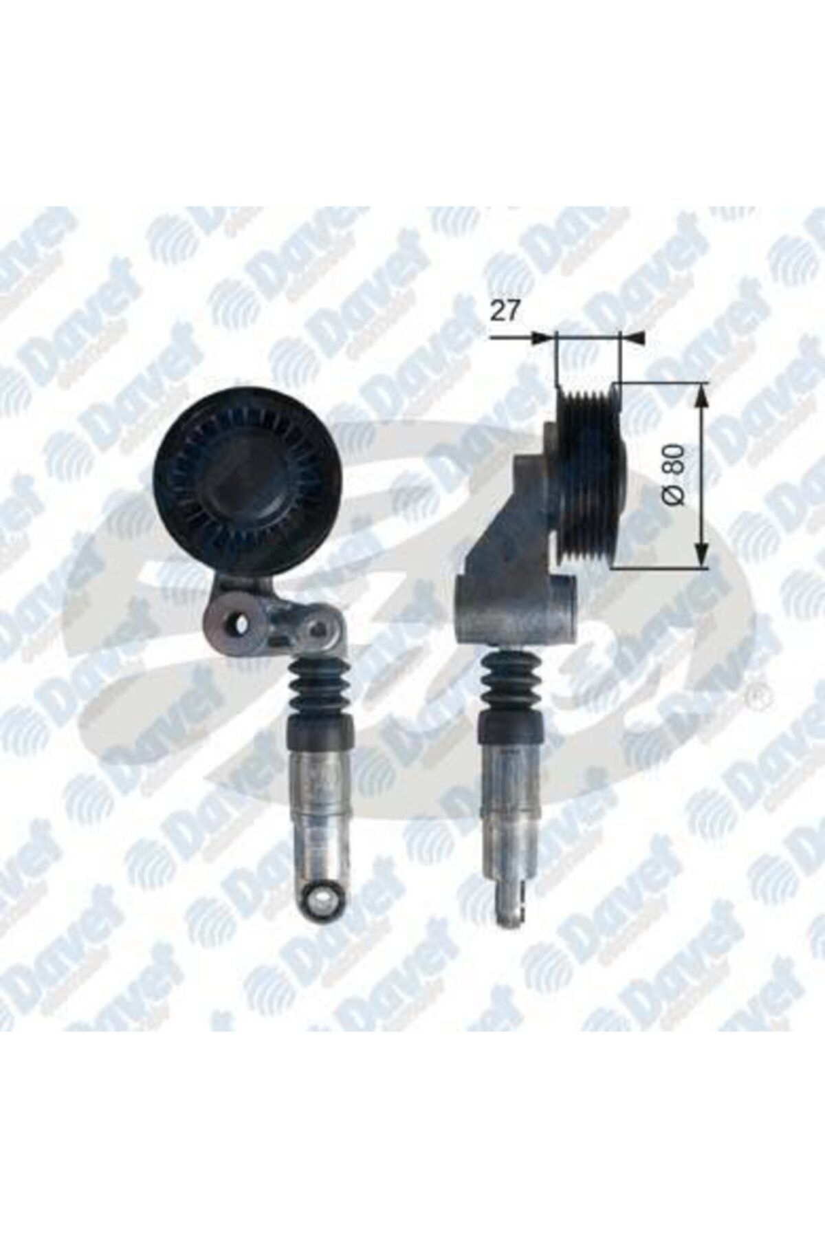 GATES Alternator Gergı Rulmanı Kutuklu Vw Crafter 2.5tdı 2006