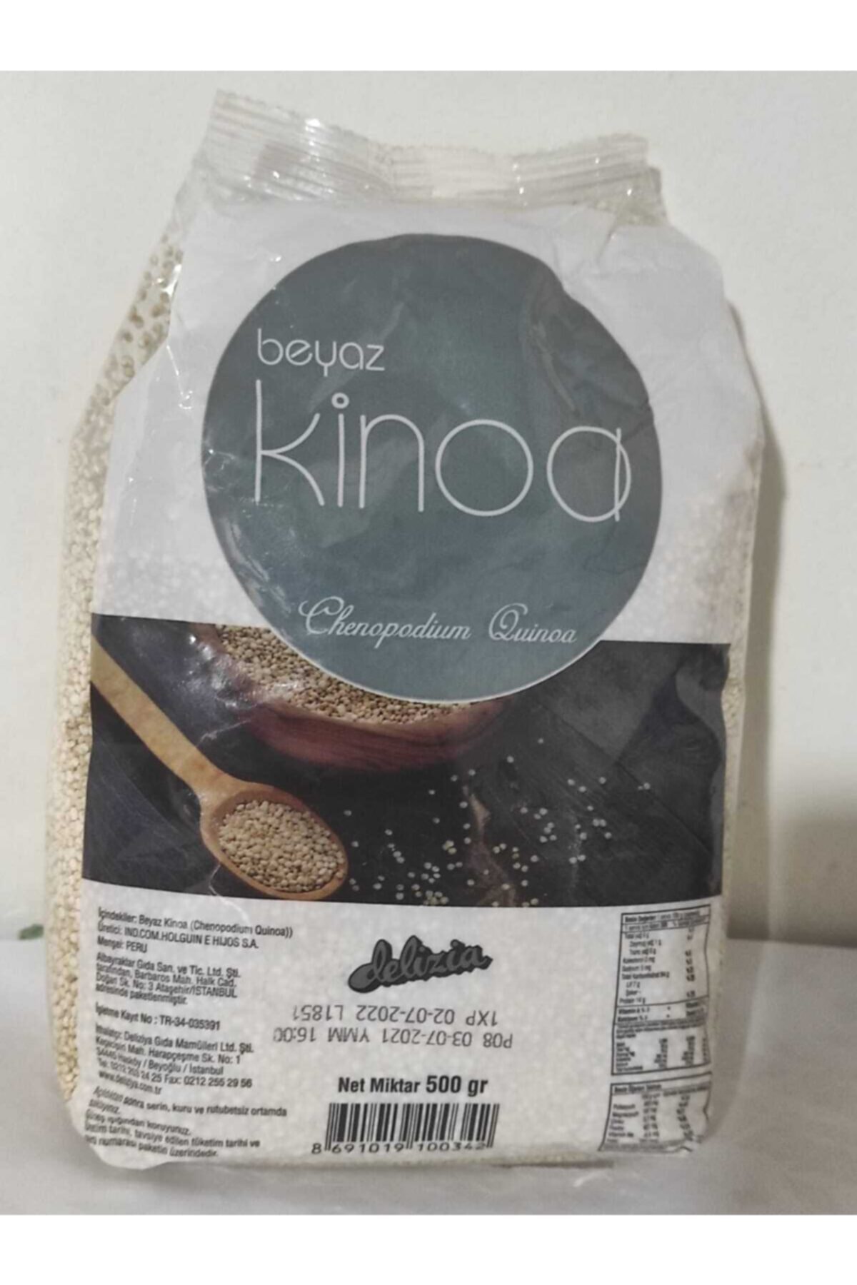 DECO Kinoa Beyaz Ithal 500 Gr