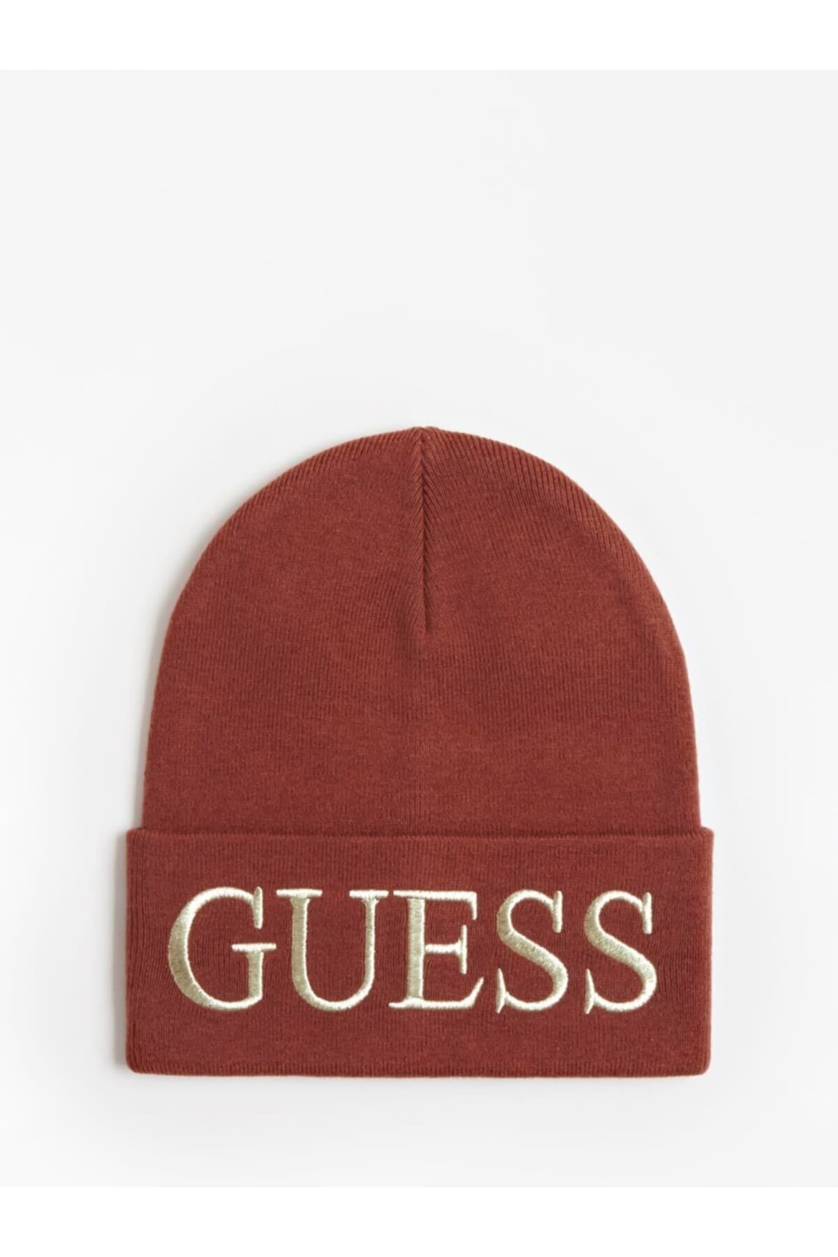 Guess Taba Rengi Kadın Şapka