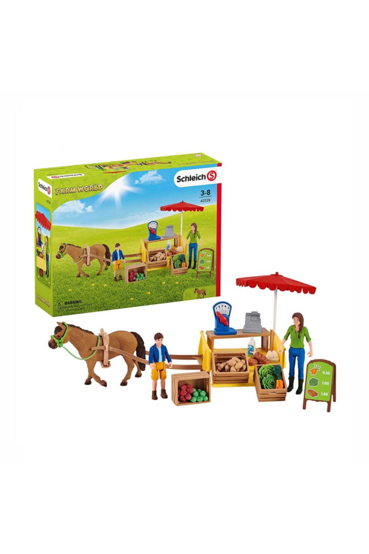 SCHLEICH Gezici Pazar Standı 42528