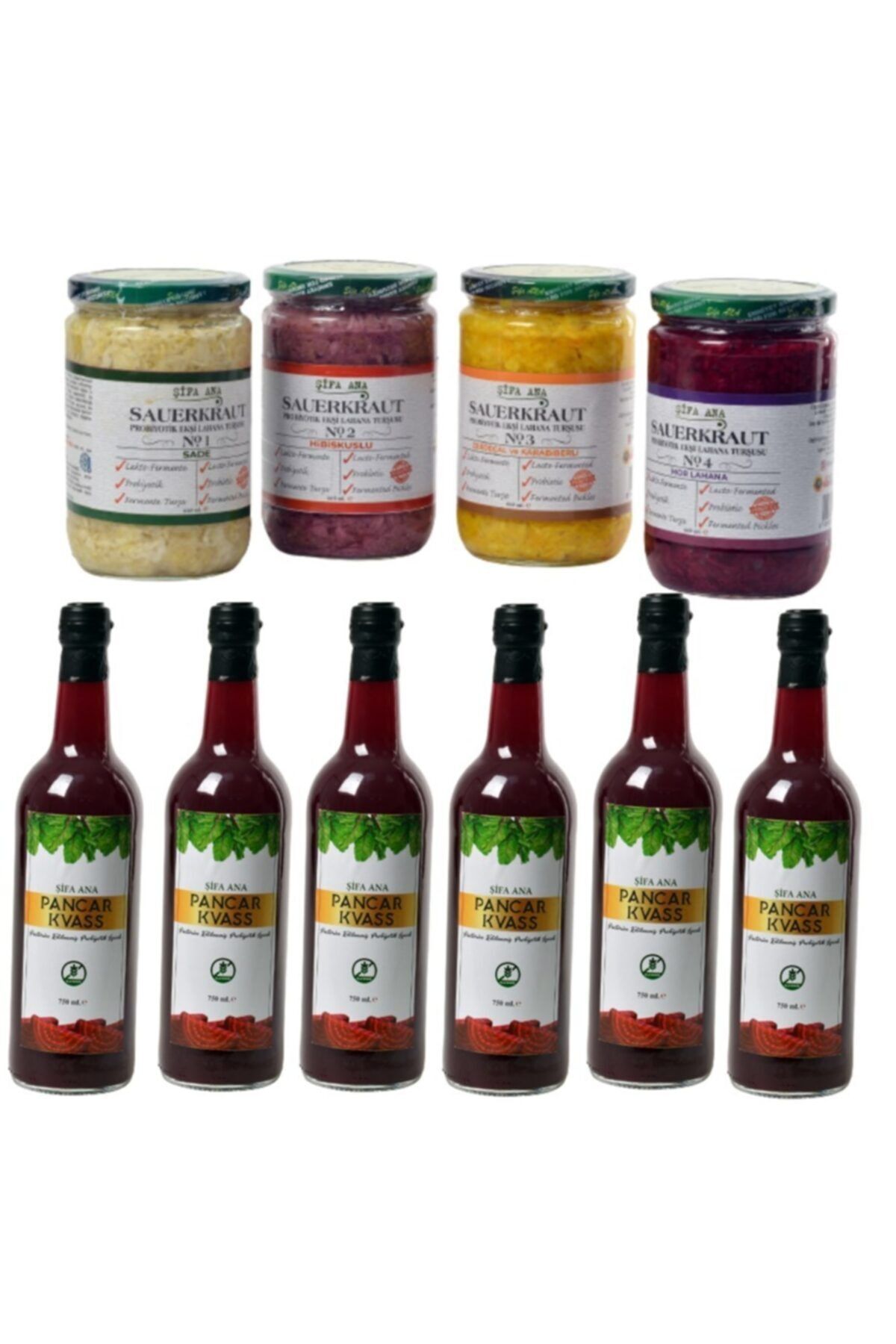 ŞİFA ANA Dev Probiyotikler Karma Set (kvass'lı)