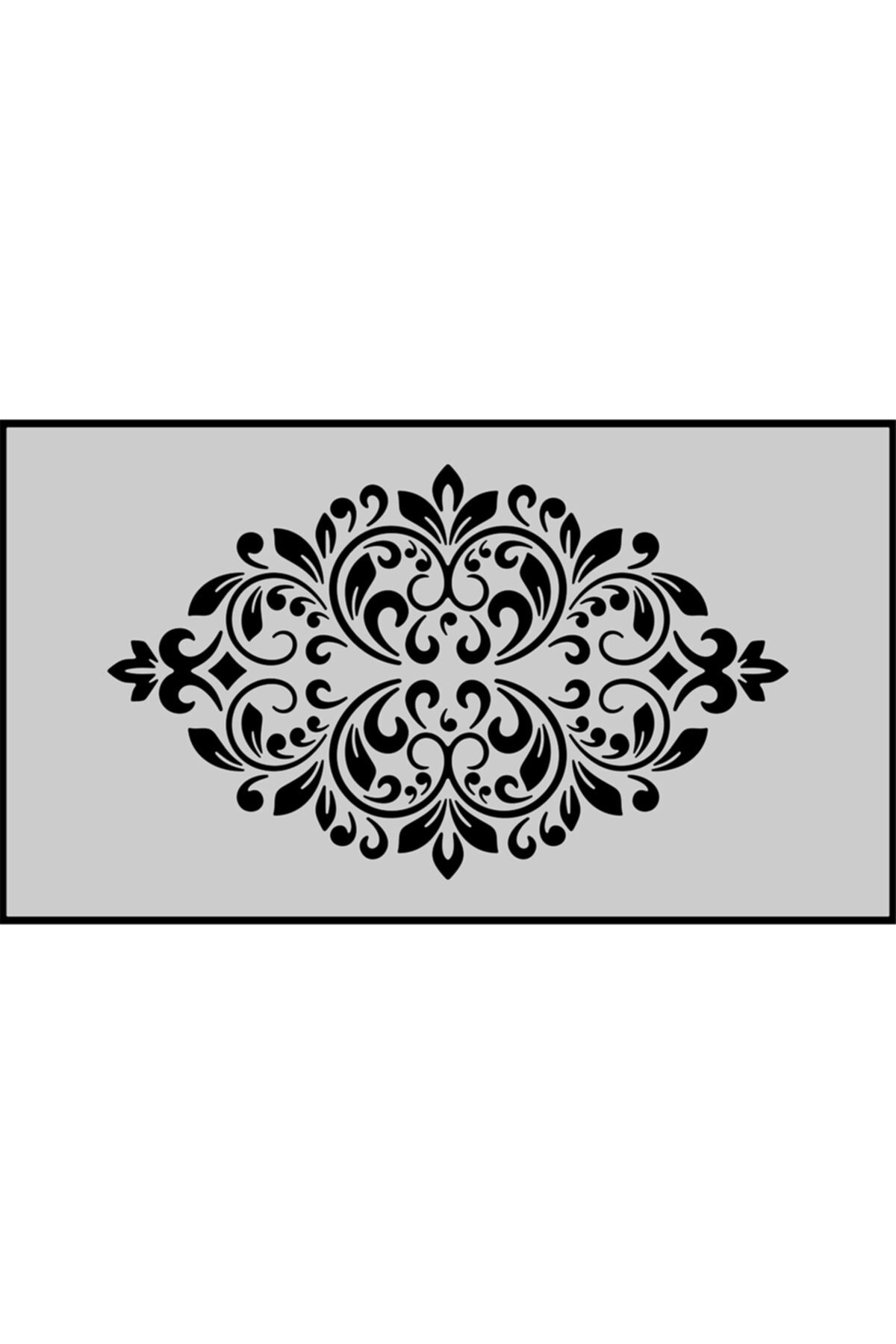 ada sanatsal Stencil Boyama Şablonu K002