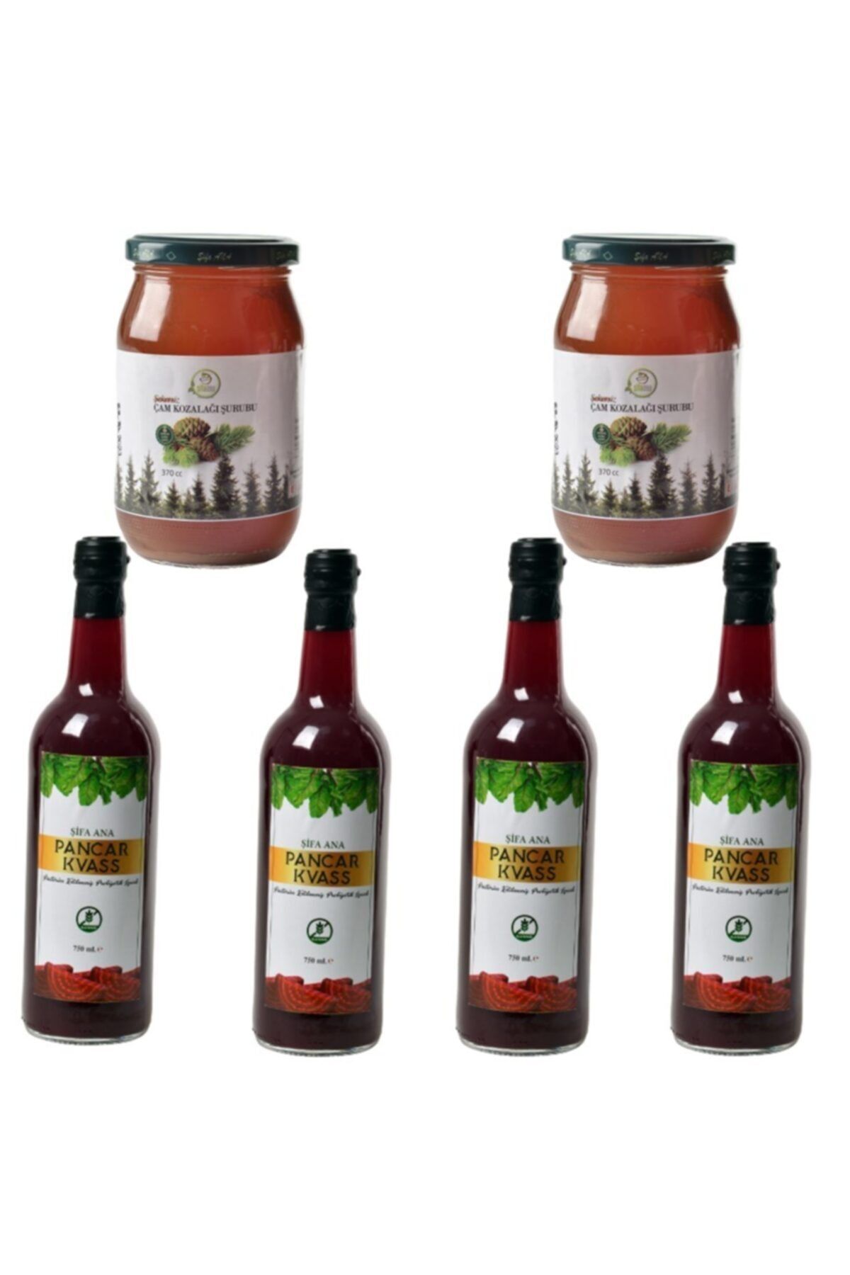 ŞİFA ANA Çam Kozalağı Şurubu&pancar Kvass Set