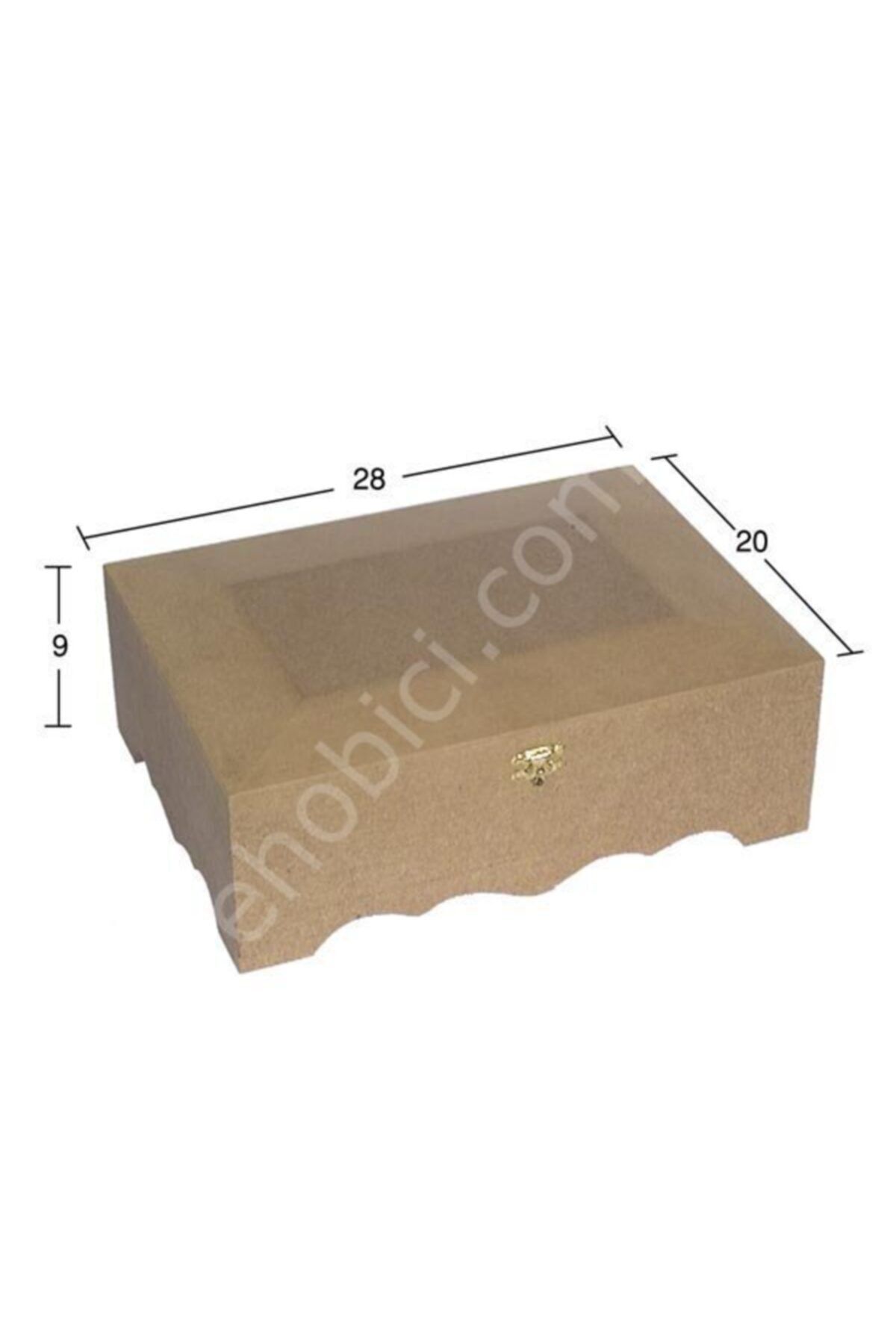 İstanbul Hobi Ahşap Kutu (mdf) Obje Ku260