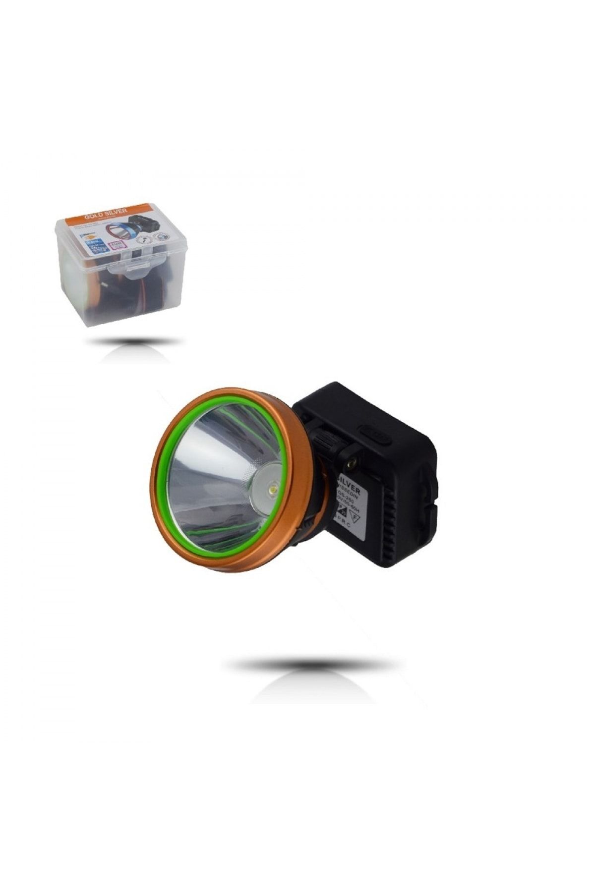 DREAM VEGA Gold Silver Gs-260 40 Watt Şarjlı Led Kafa Feneri