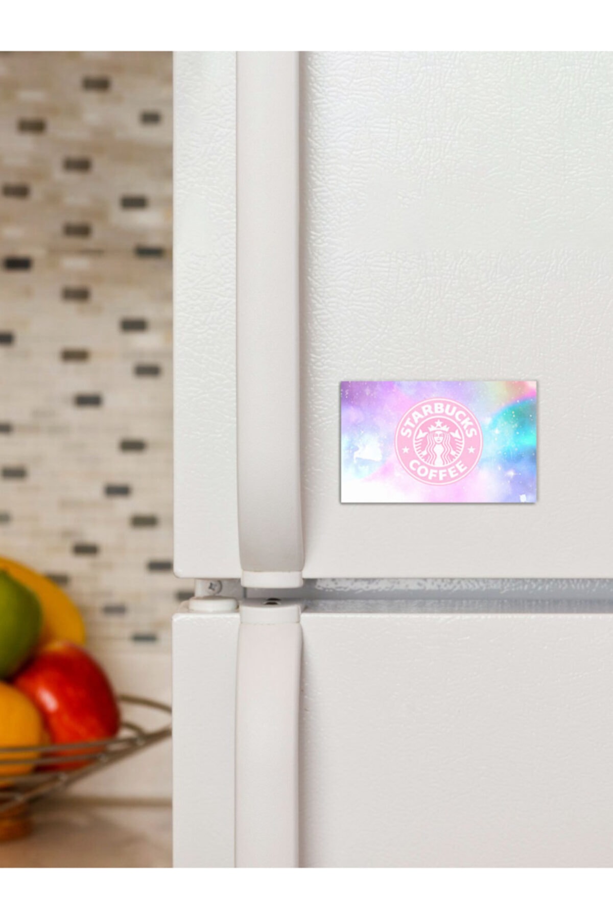 Panorama Ajans Starbucks Tasarımlı Süs Dekor 6x9cm Magnet