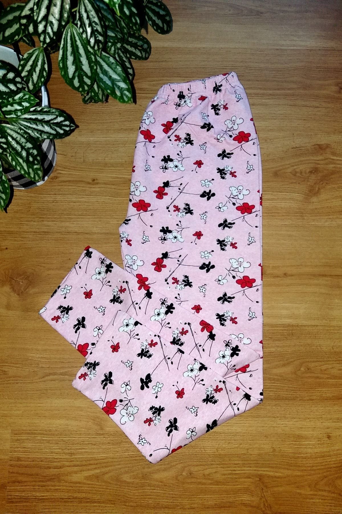 BERA TEKSTİL Kadın Kışlık Içi Şardonlu Pijama Altı