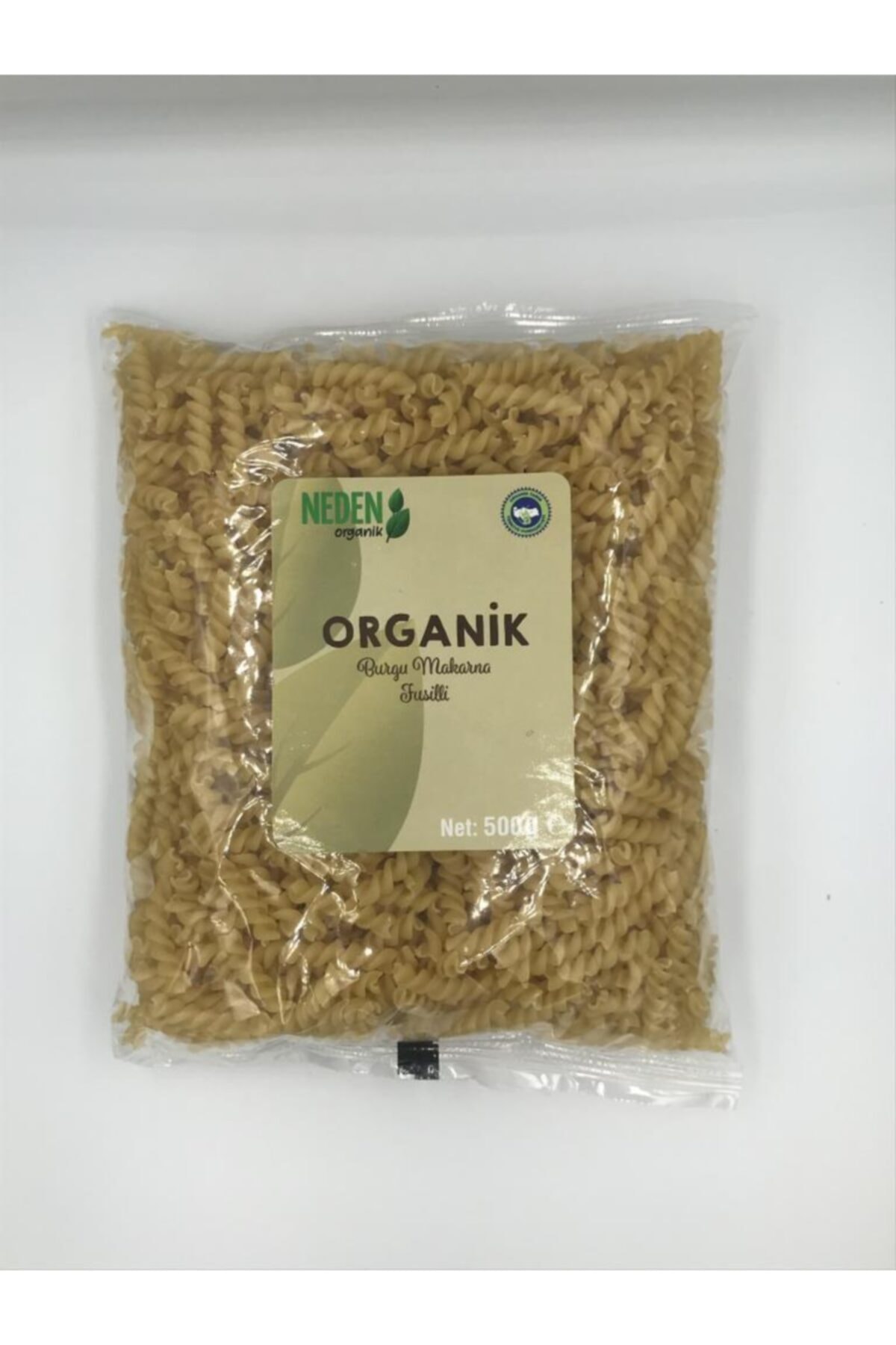 Neden Organik Burgu Makarna 500 Gr