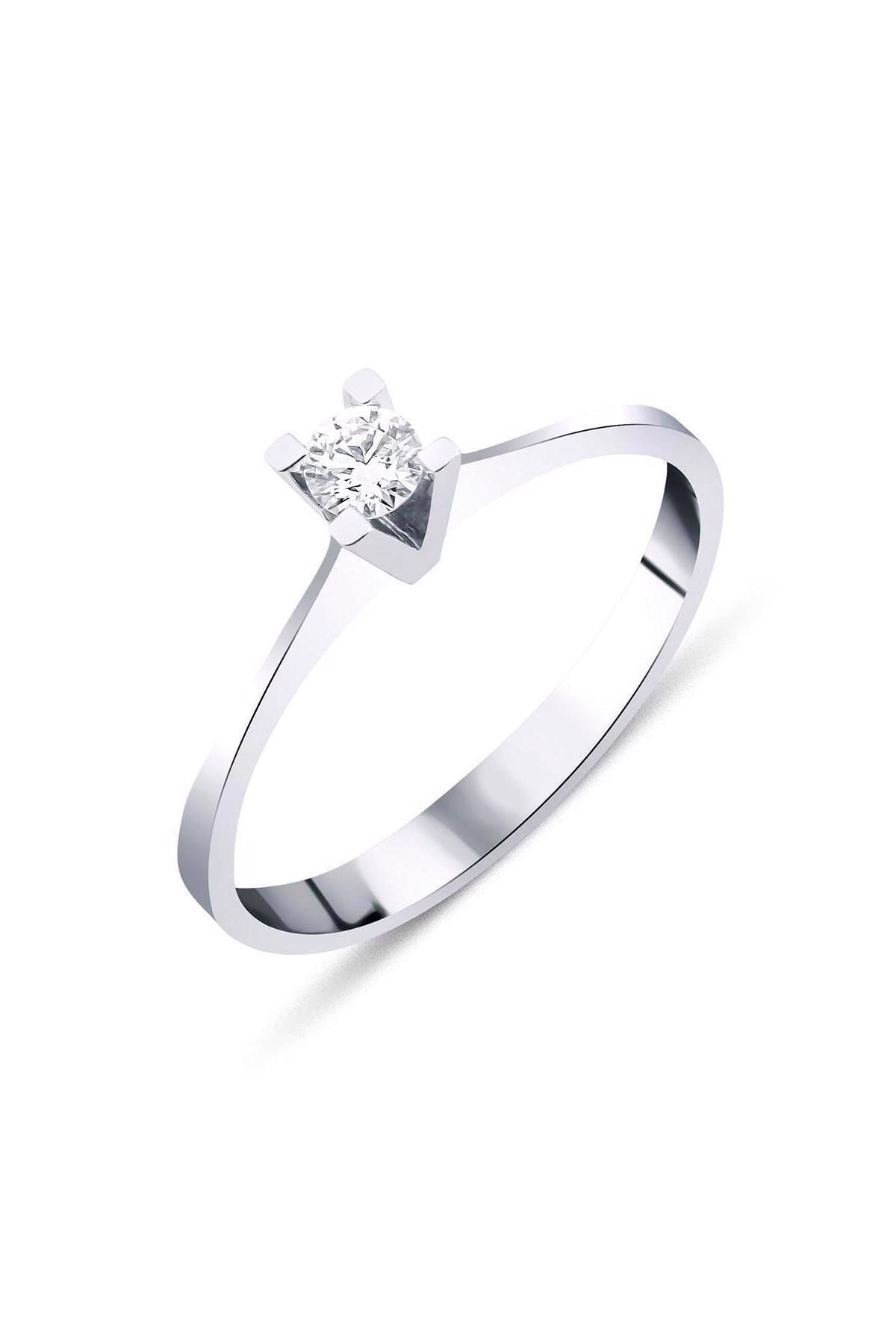 zer diamond 0,16 Karat Tektaş Pırlanta Yüzük