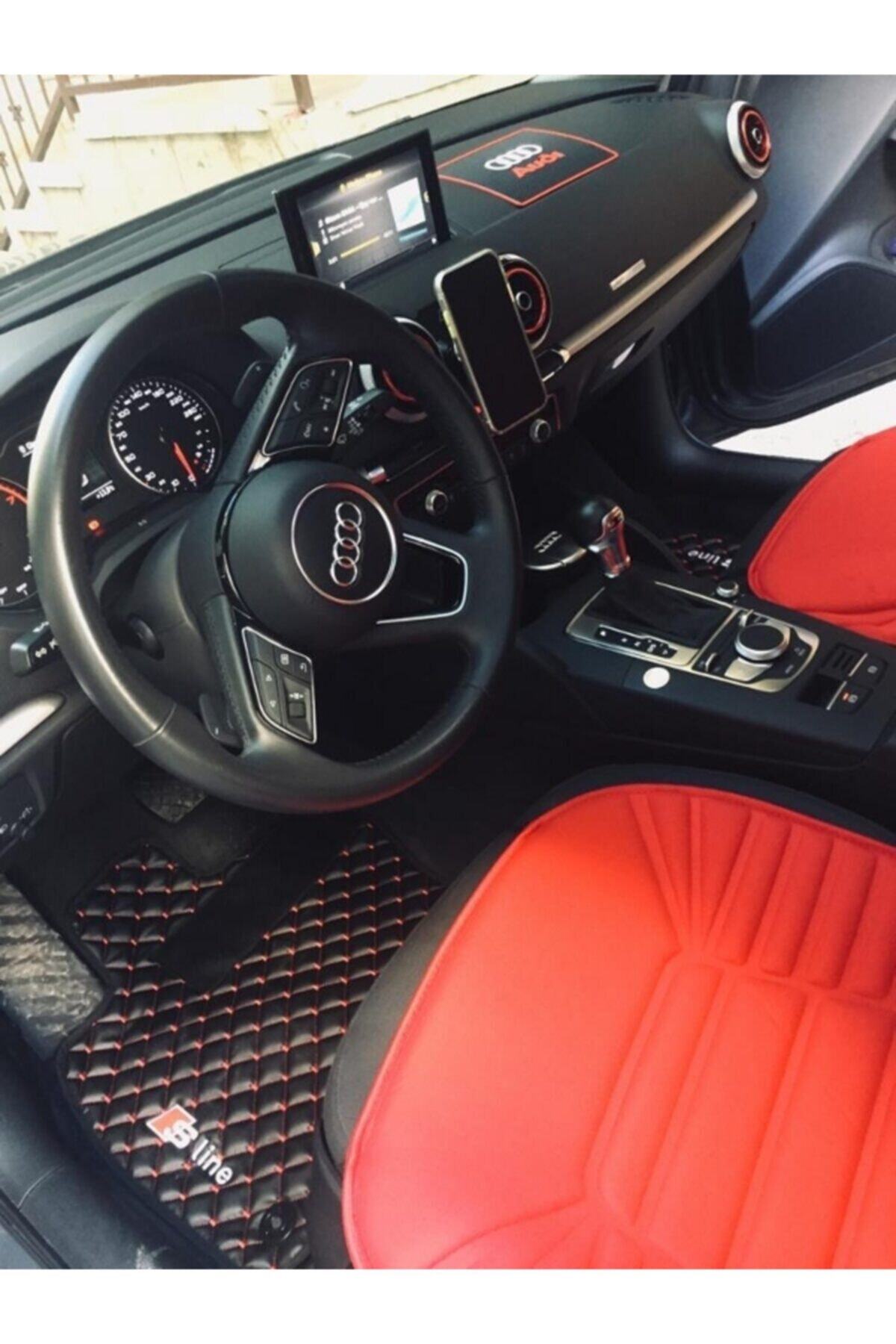 Audi A3 Sline 8v Kasa(2013-2020) 4 Lü Deri Kapitone Paspas