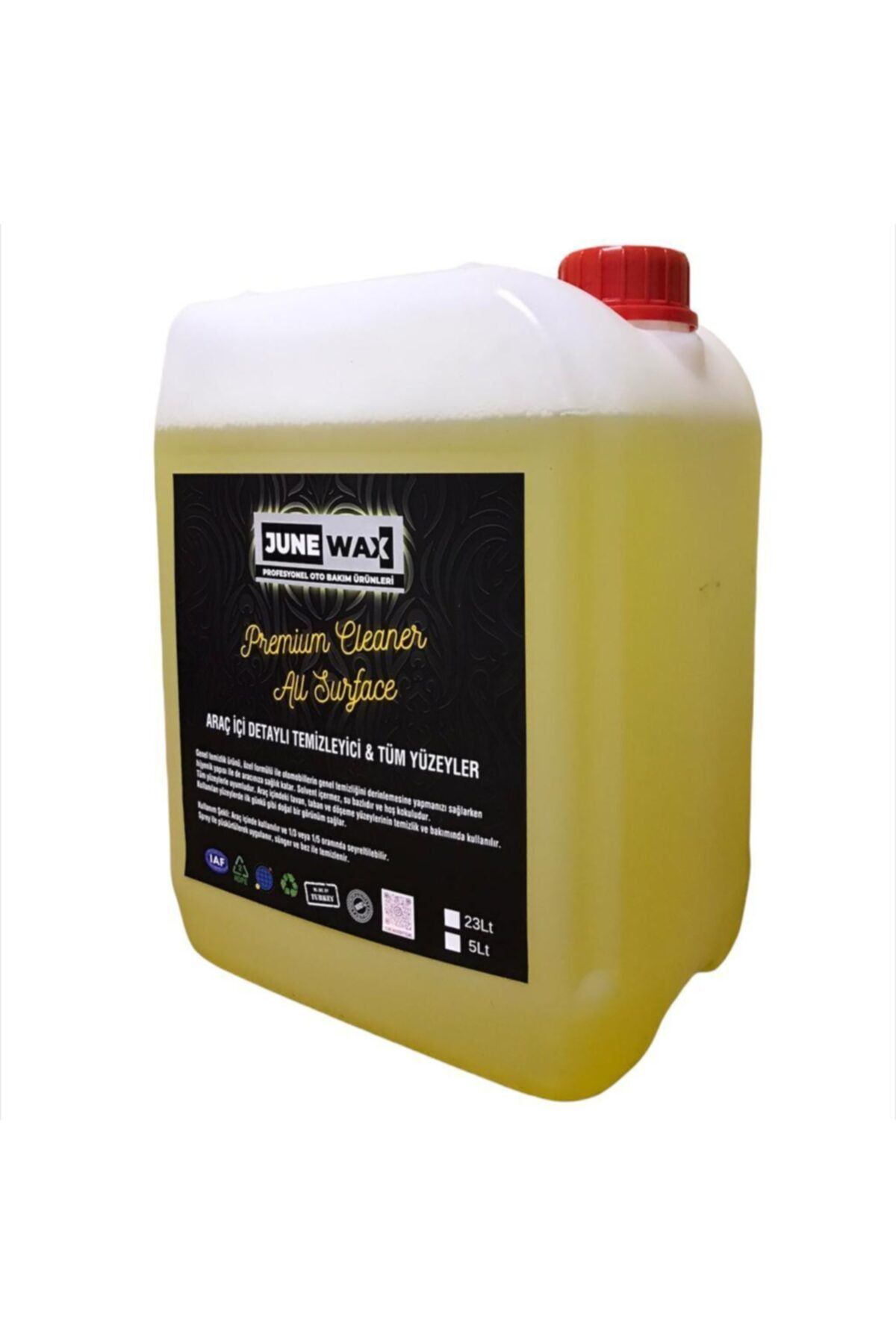 JUNE WAX Araç İçi Detaylı Temizleyici Ve Tüm Yüzeyler Konsantre 5 Litre