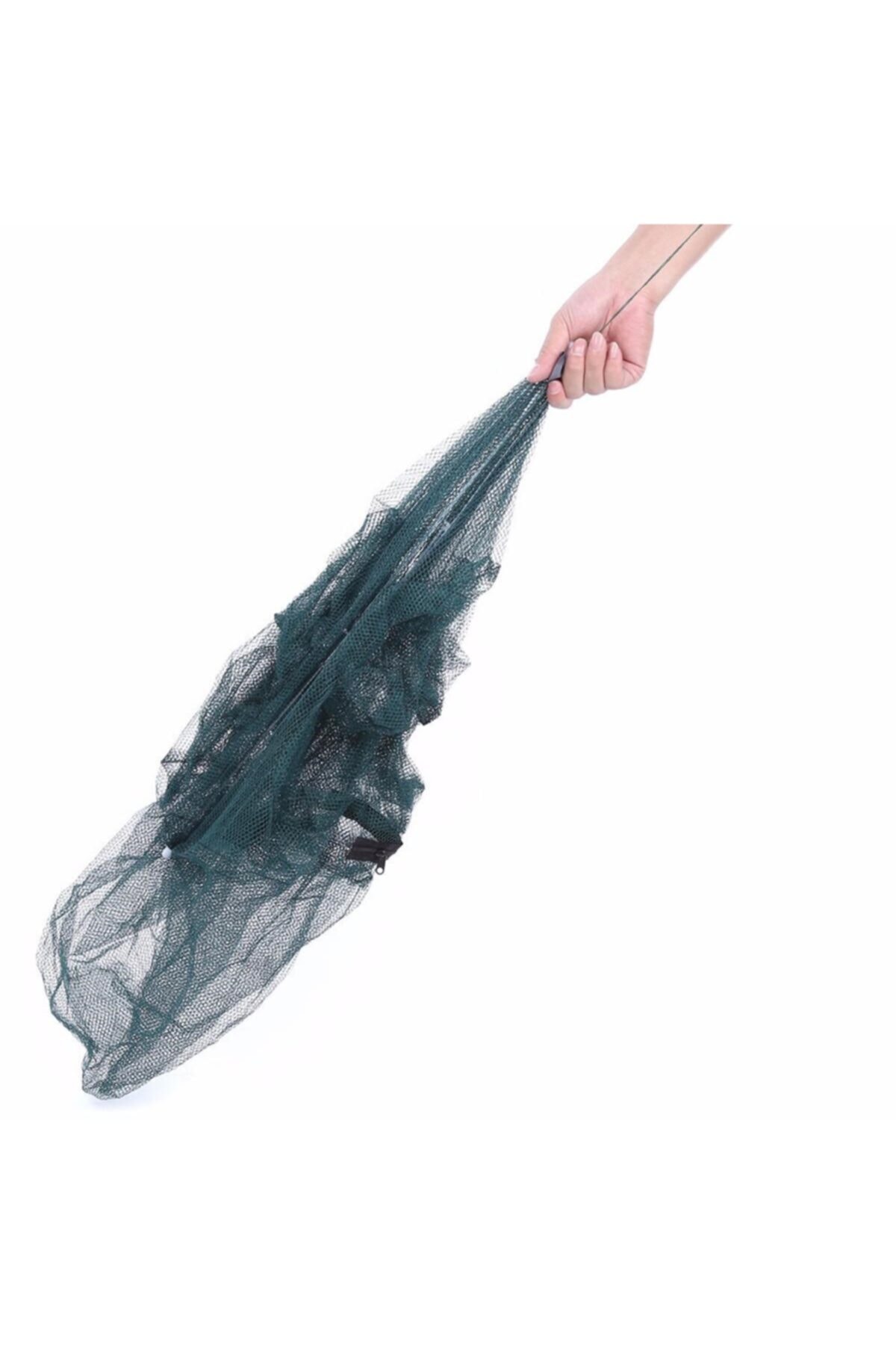 Berrinstore Buffer Şemsiye Balık Ağı Yakalama Tutma Filesi 16 Cepli Büyük Boy Taşınabilir Serpme Balık Tuzağı