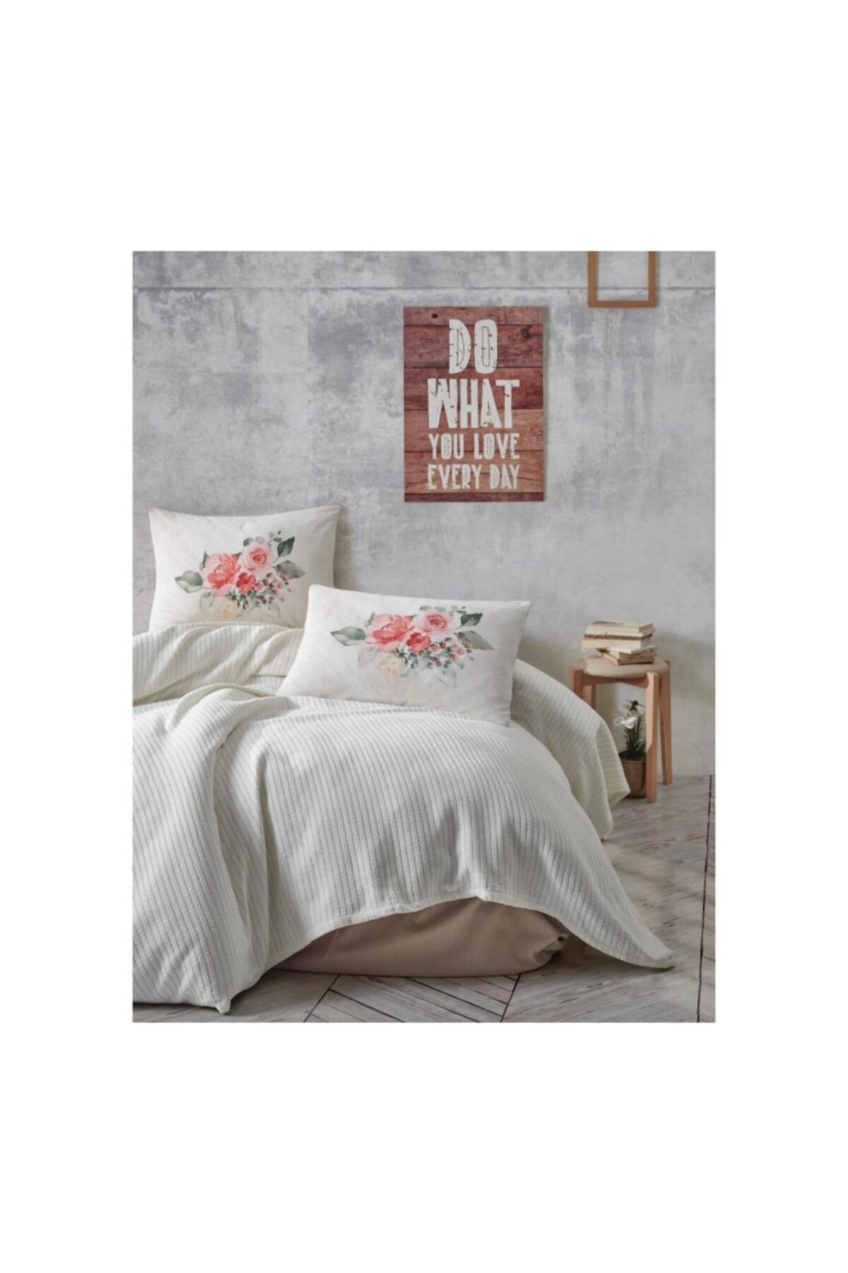 Cotton Box Bond Tek Kişilik Pike Takımı Rosanna