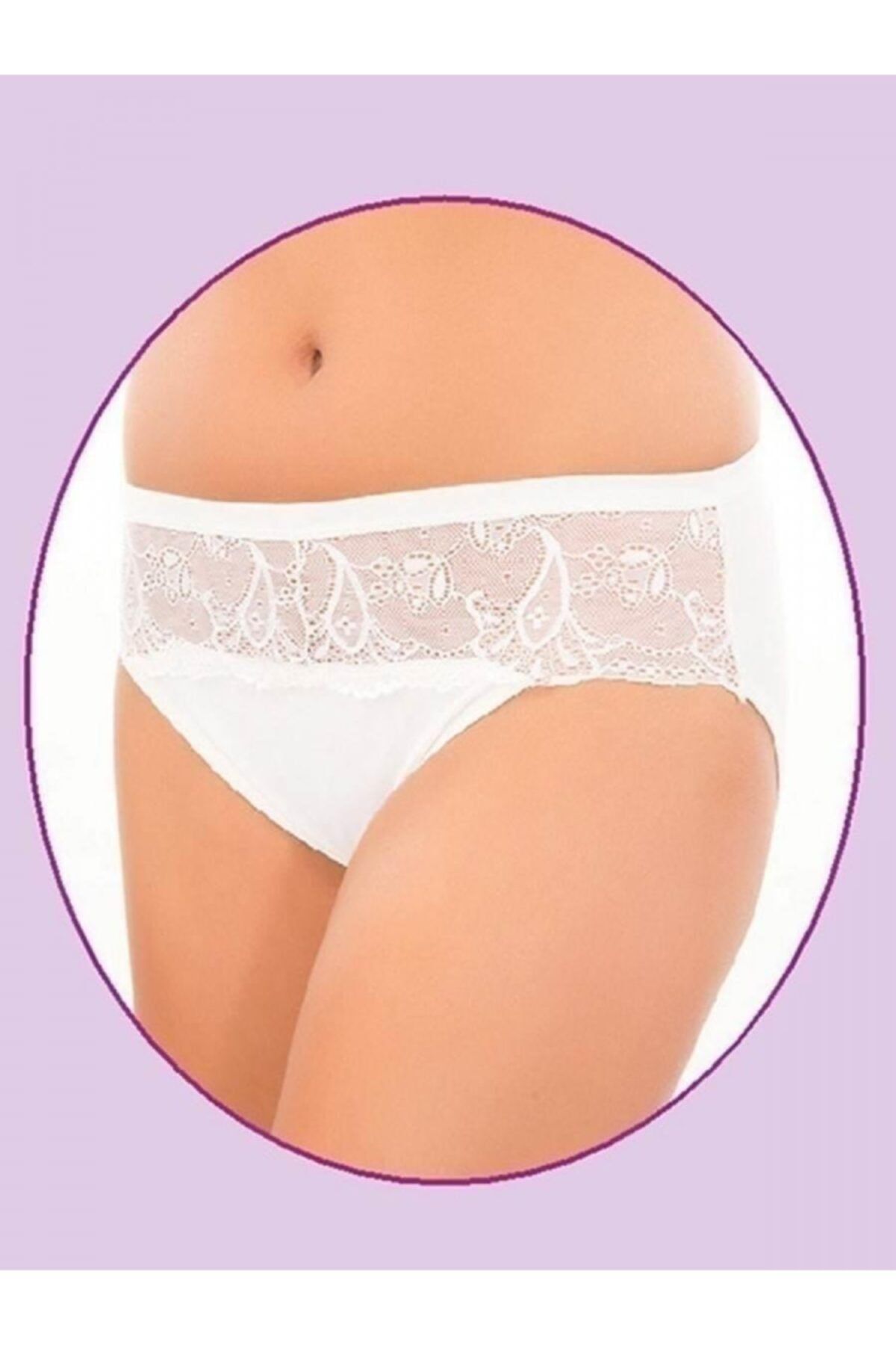 YENİĞÜN STORE Imer 4354 Kadın  Dantelli Külot